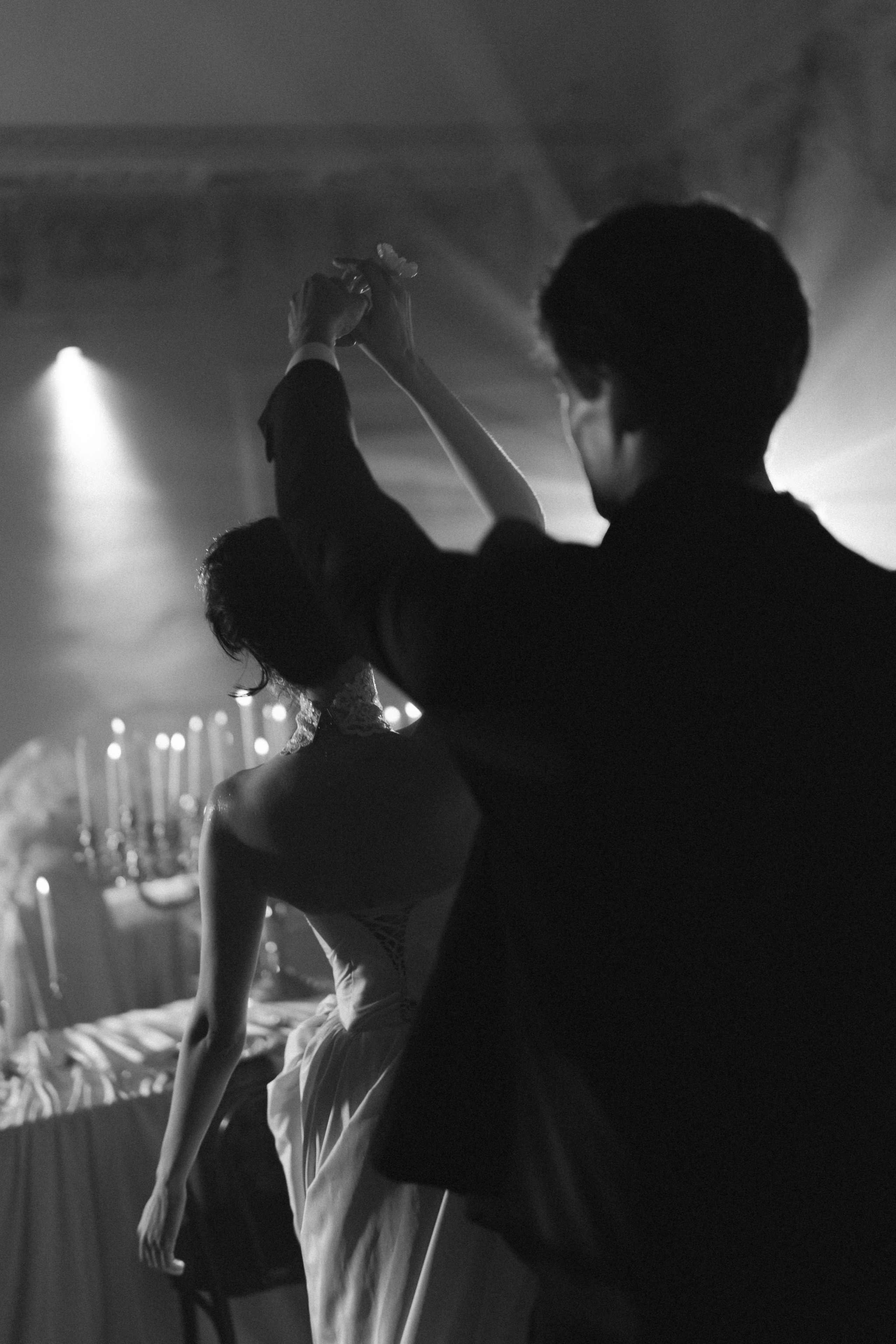 Ужин при свечах. Свадебный и репортажный фотограф Москва