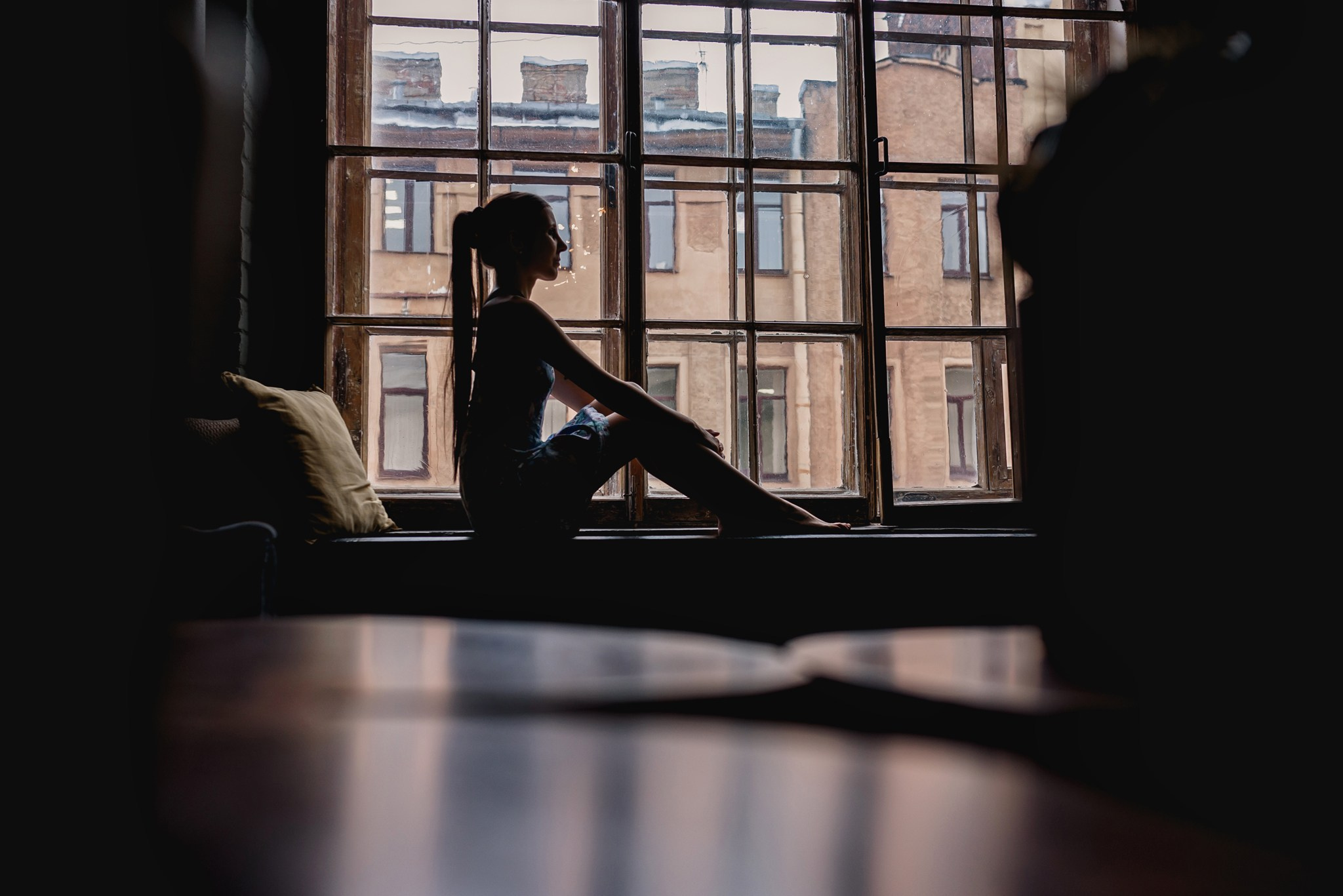 Анна в студии. Свадебный и семейный фотограф из Санкт-Петербурга Климов Анатолий