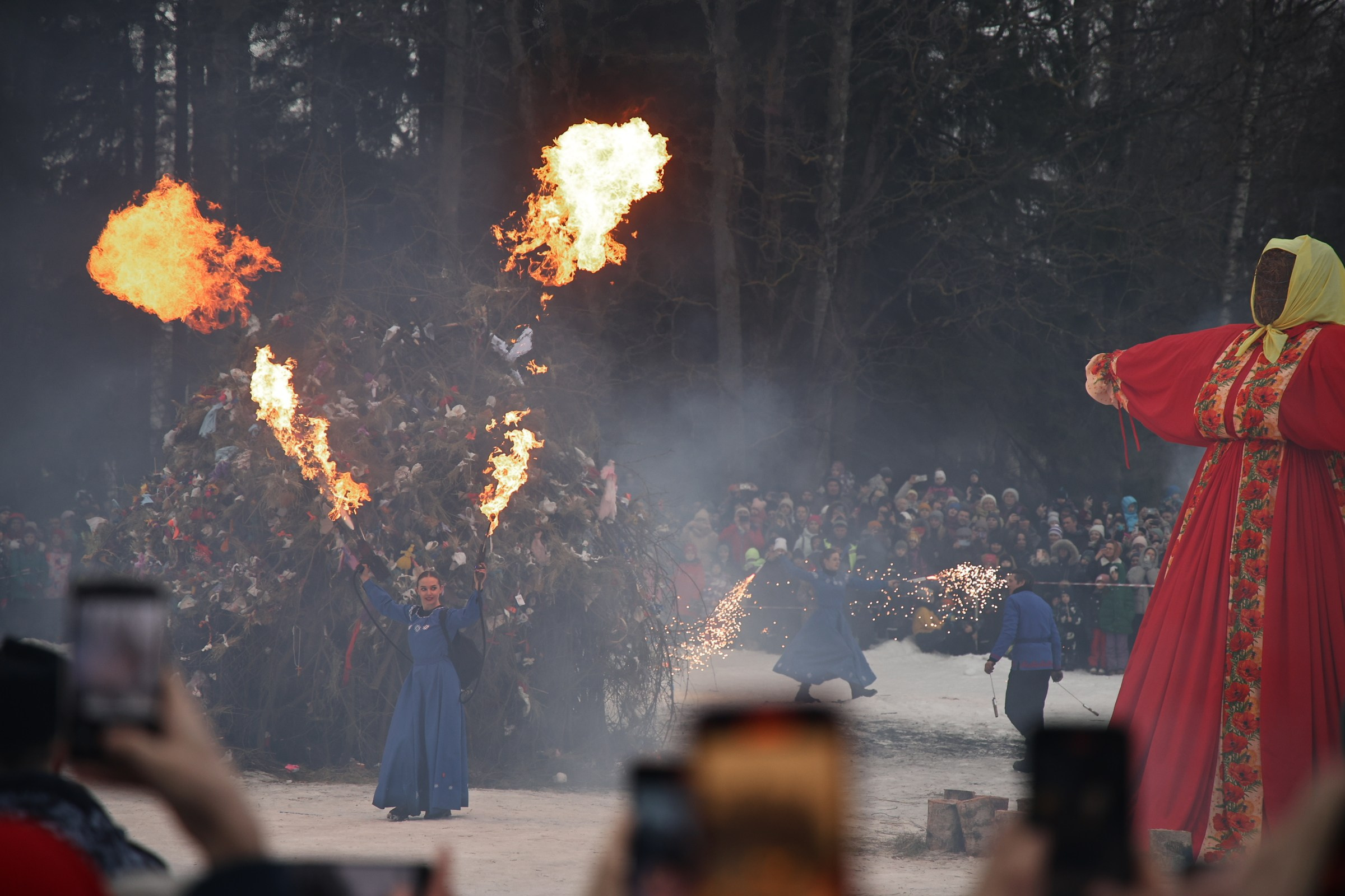 Широкая Масленица ГМЗ Павловск. Фотограф Валерий Сабрам