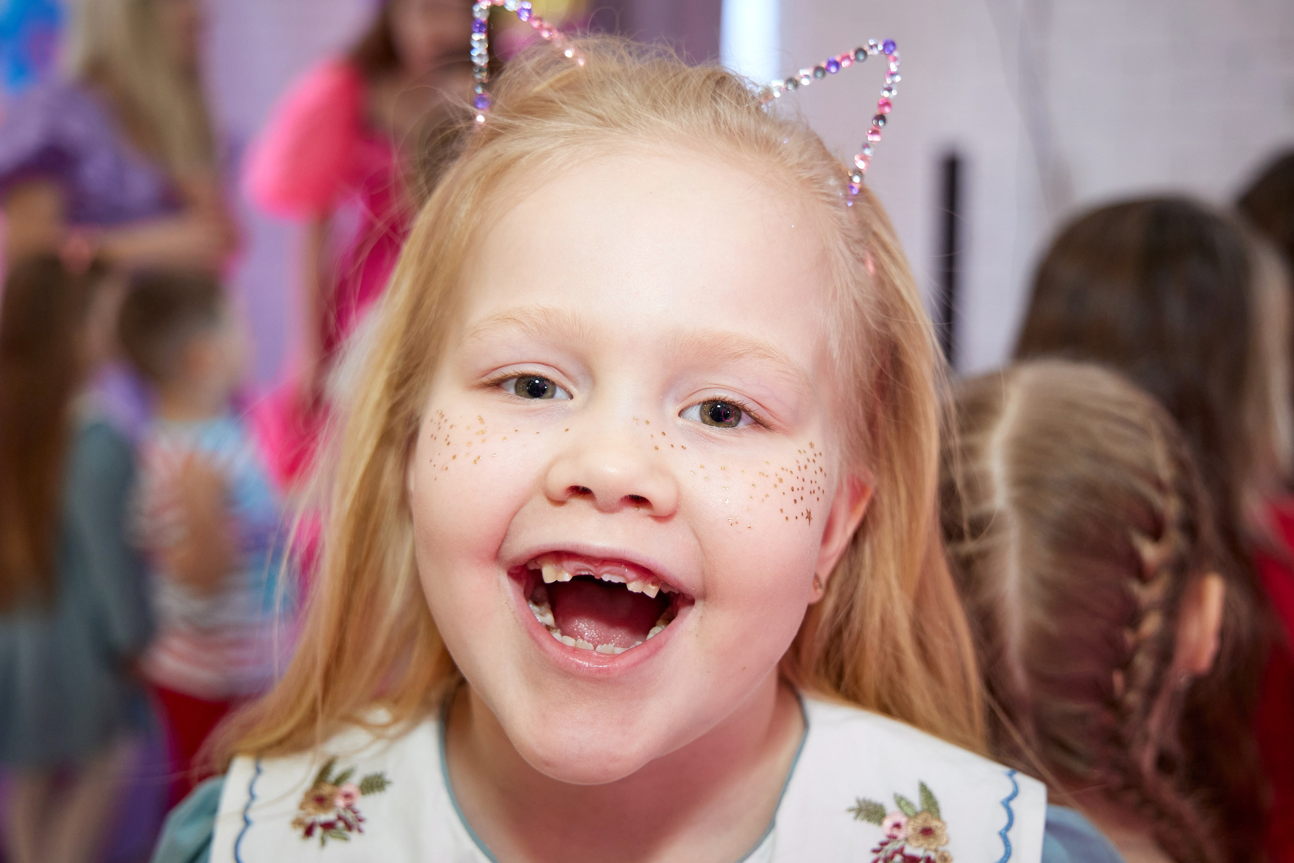 Репортажные кадры с детских праздников