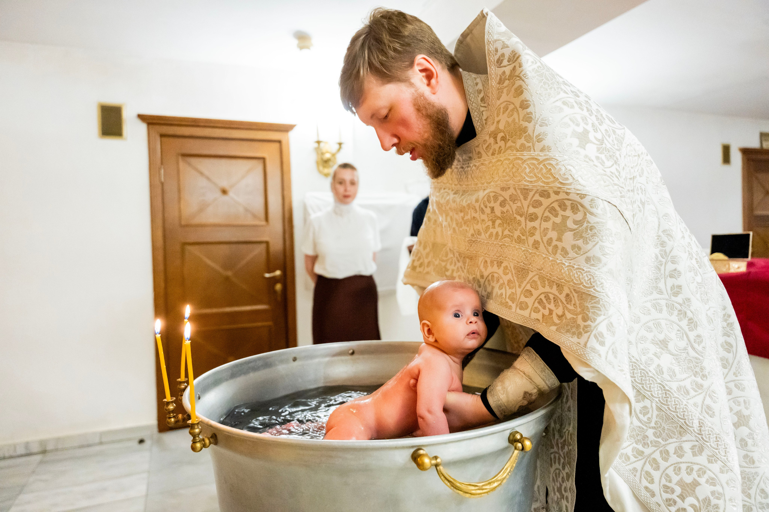 Крещение Льва. Фотограф Юлия Попова