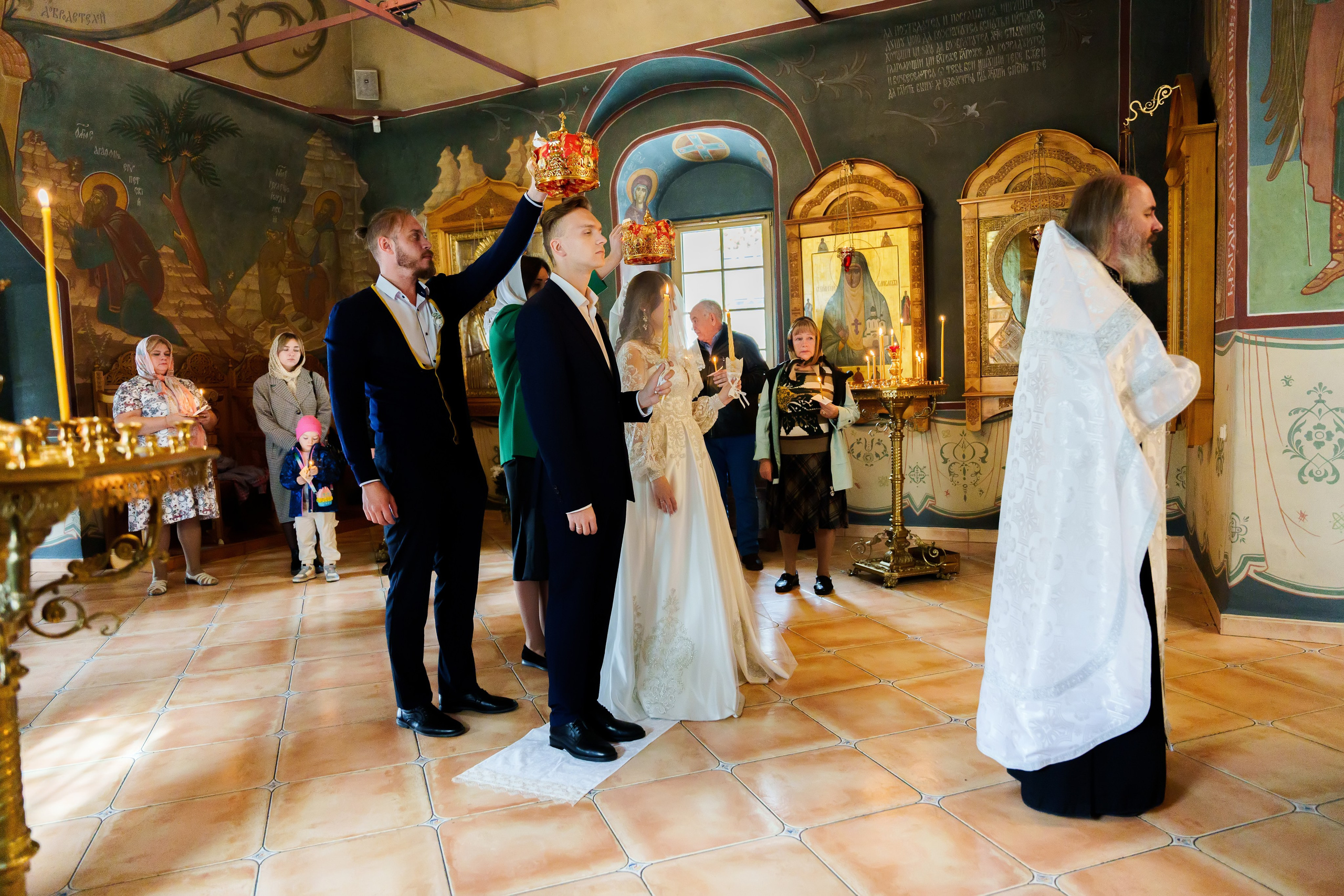 Венчание. Фотограф Юлия Попова