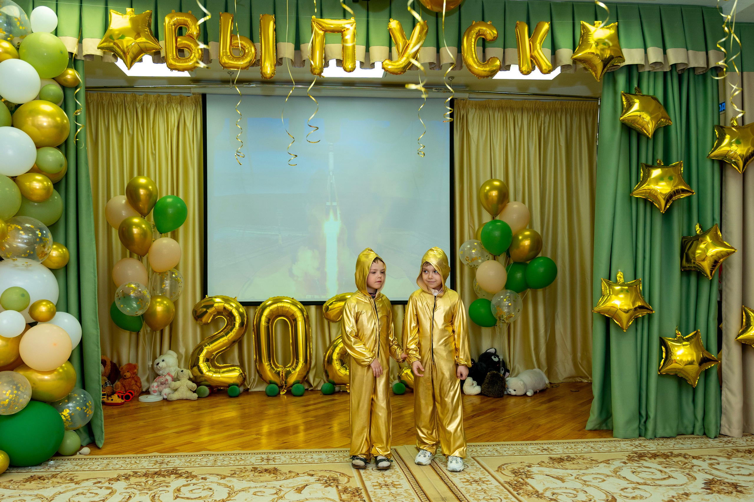 Выпускные в саду. Фотограф Юлия Попова