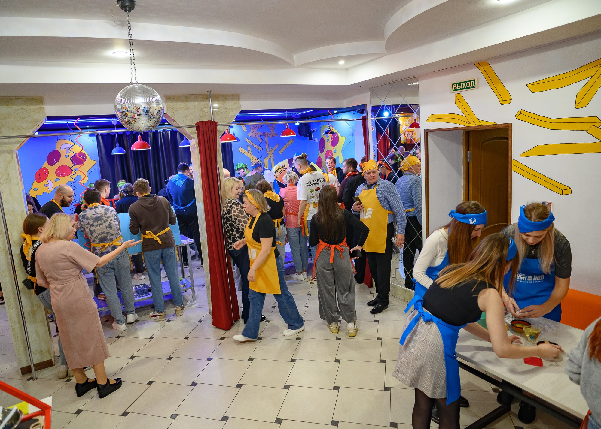 Кулинарный квест-шоу CooknRun. Фотограф Александр Данилов