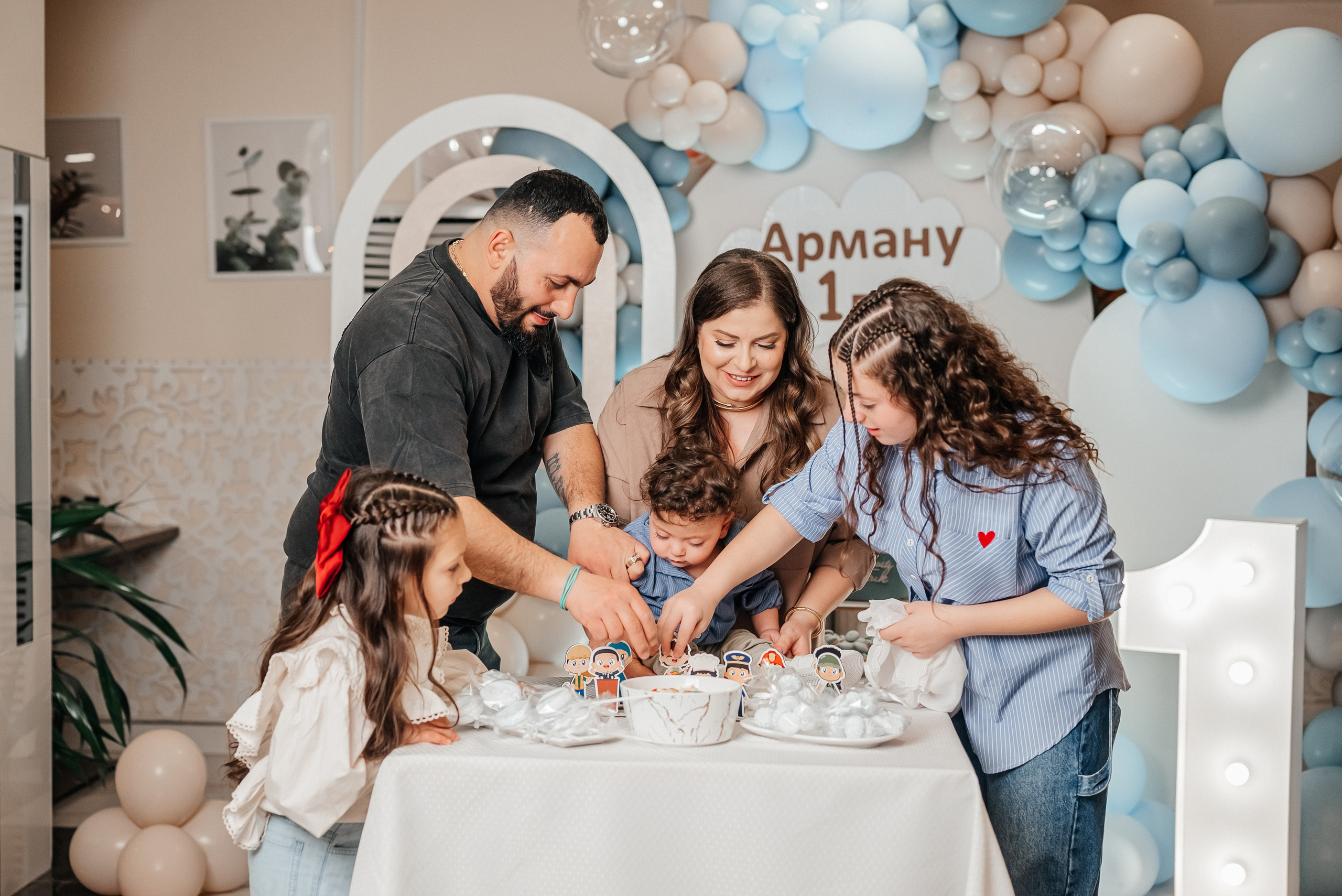 Детские Дни Рождения. Семейный фотограф в Краснодаре