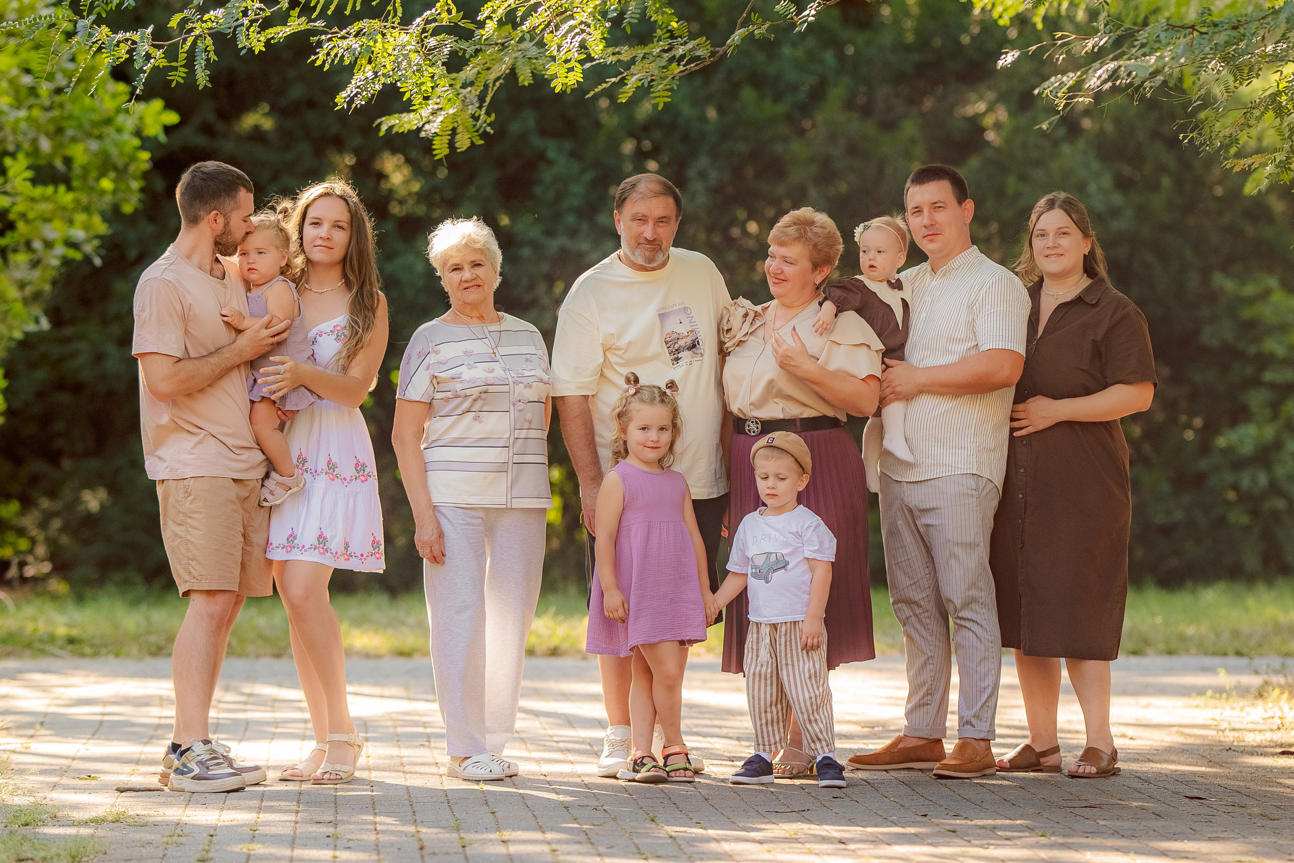 Прогулка в парке. Семейный фотограф в Краснодаре
