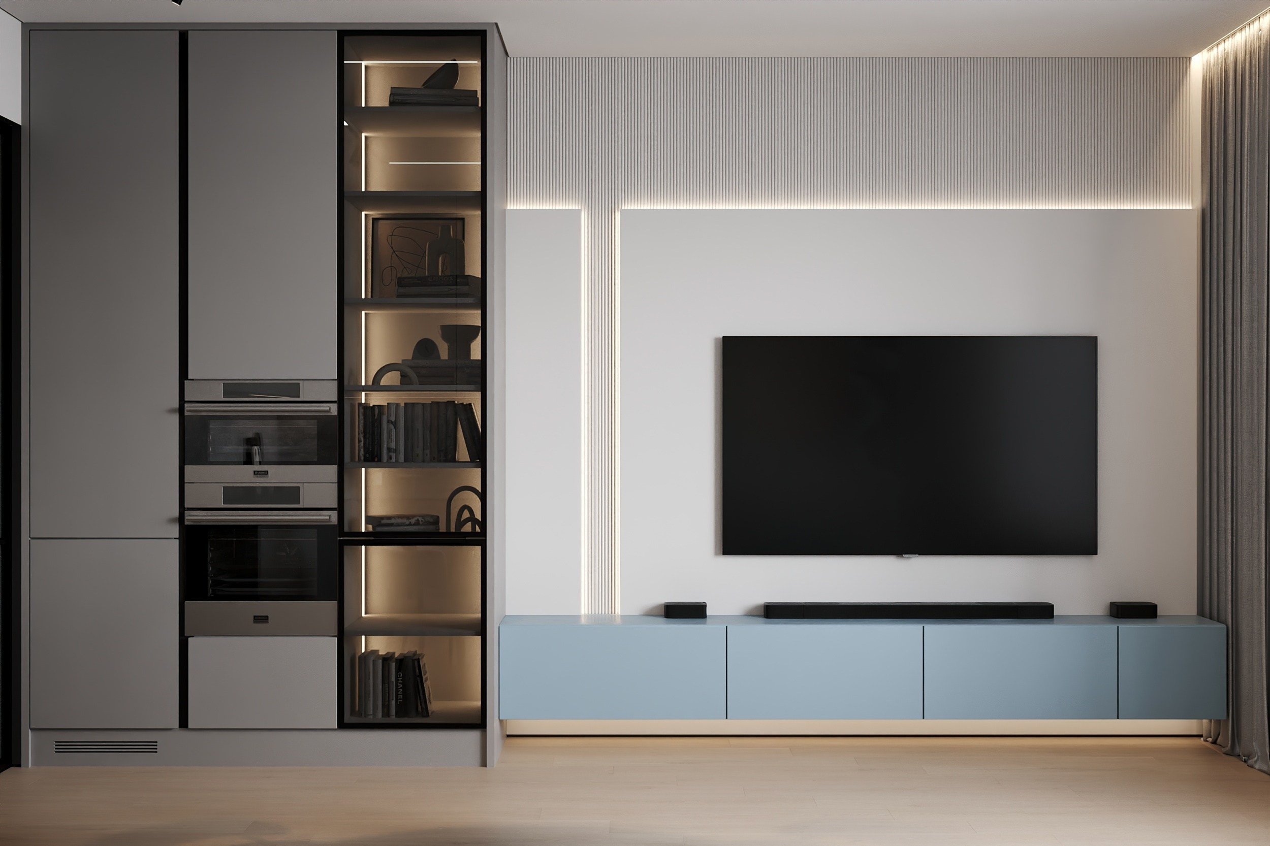 B22_Tretiakova_interiors. 3d визуализатор интерьера Анастасия Лосицкая