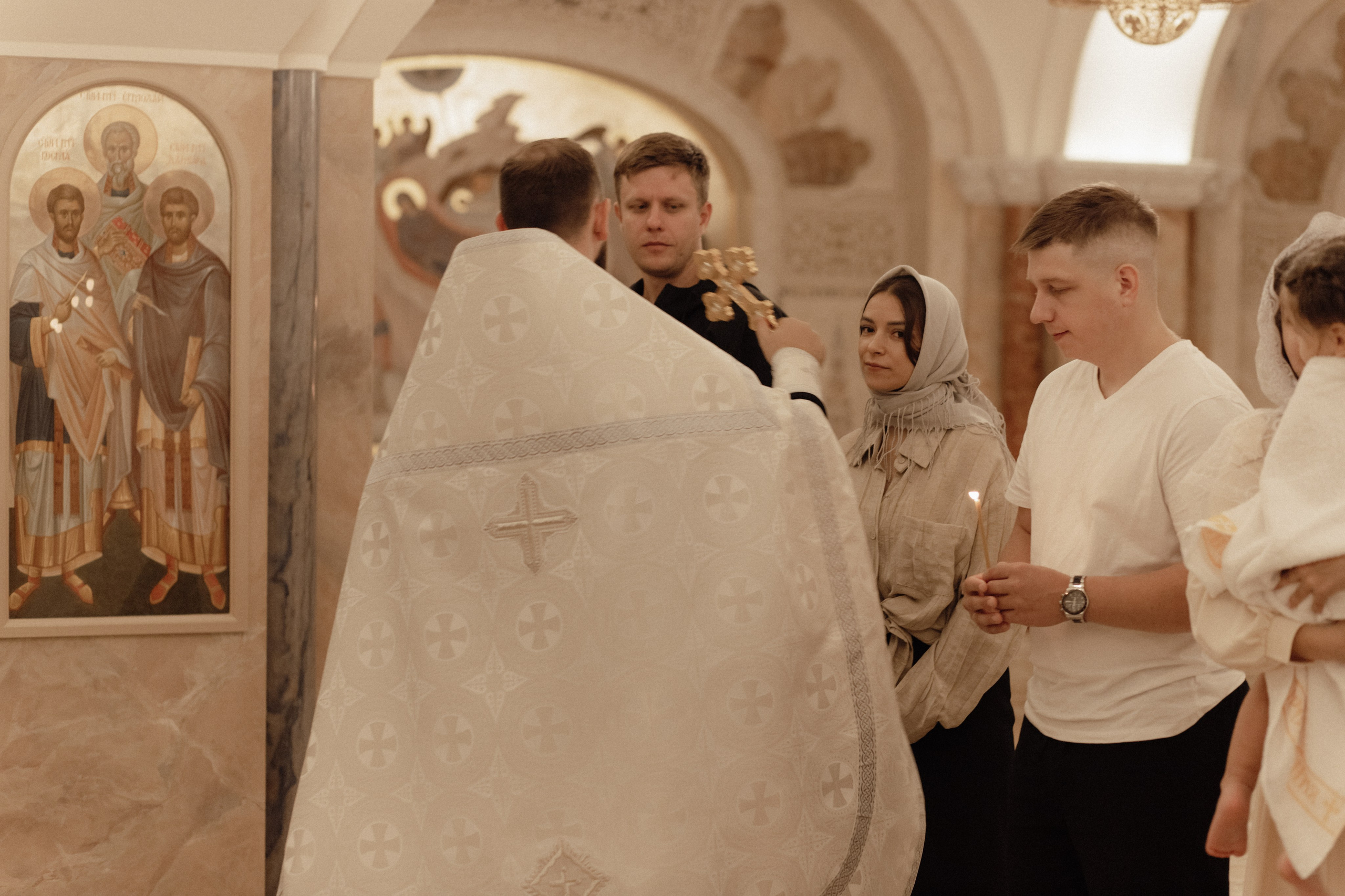 Крещение Киры. Семейный и свадебный фотограф в Челябинске Мария Леонтьева