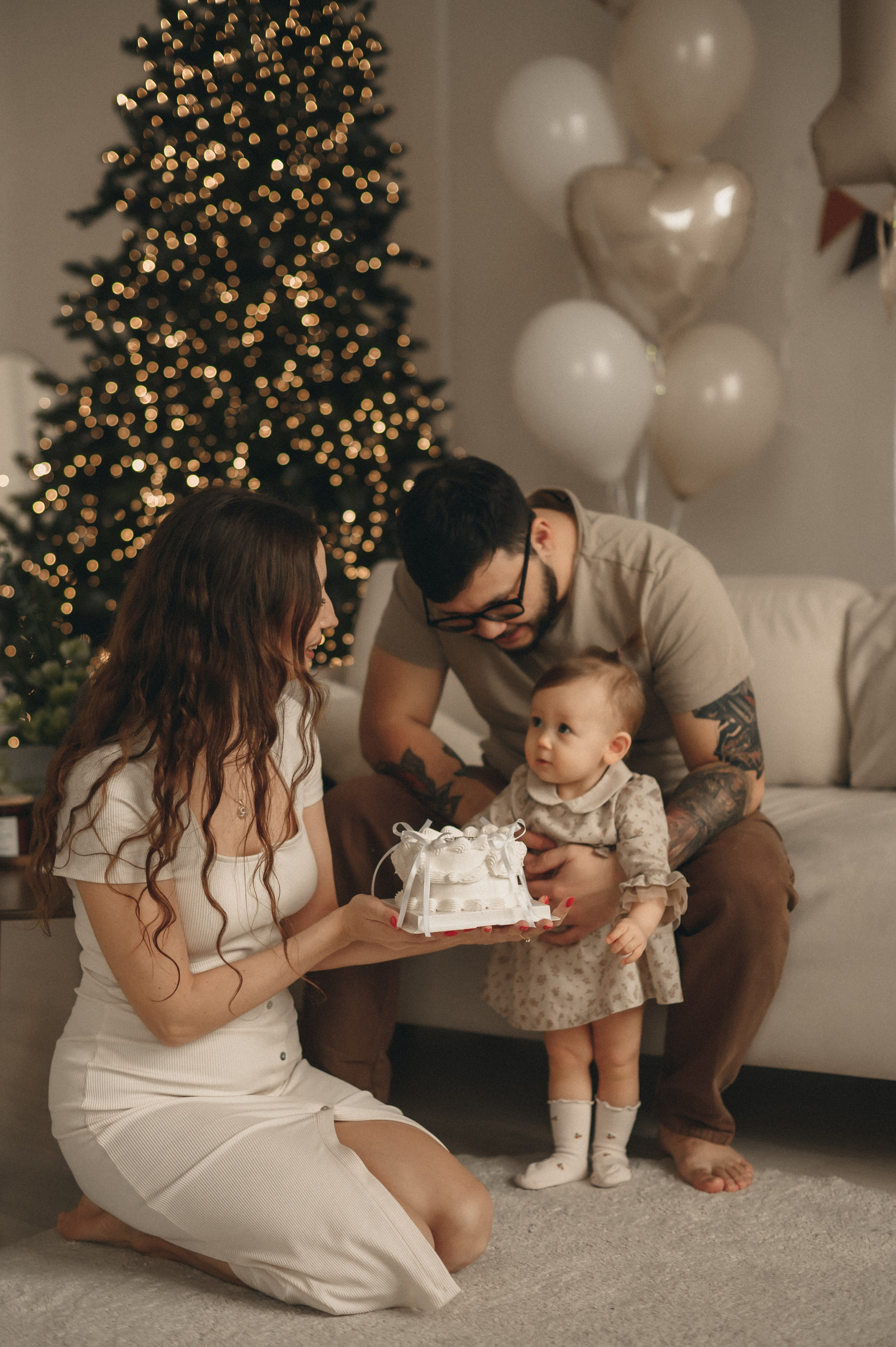Первый и Годик и Новый Год Леи. Семейный фотограф в г. Ставрополь, Сорокина Мария