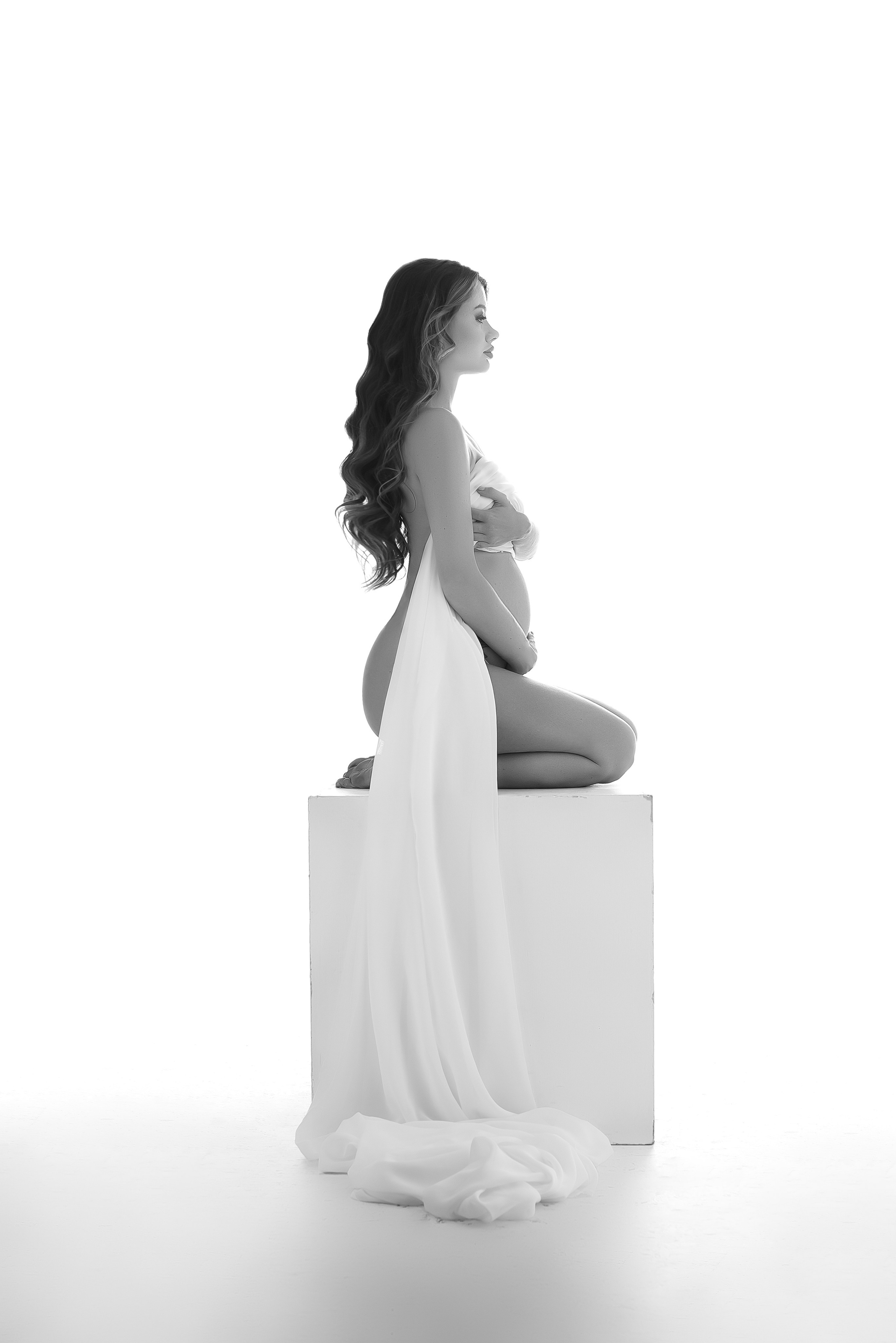 Красивая фотосессия беременности. Фотограф беременности и новорожденных в Рязани