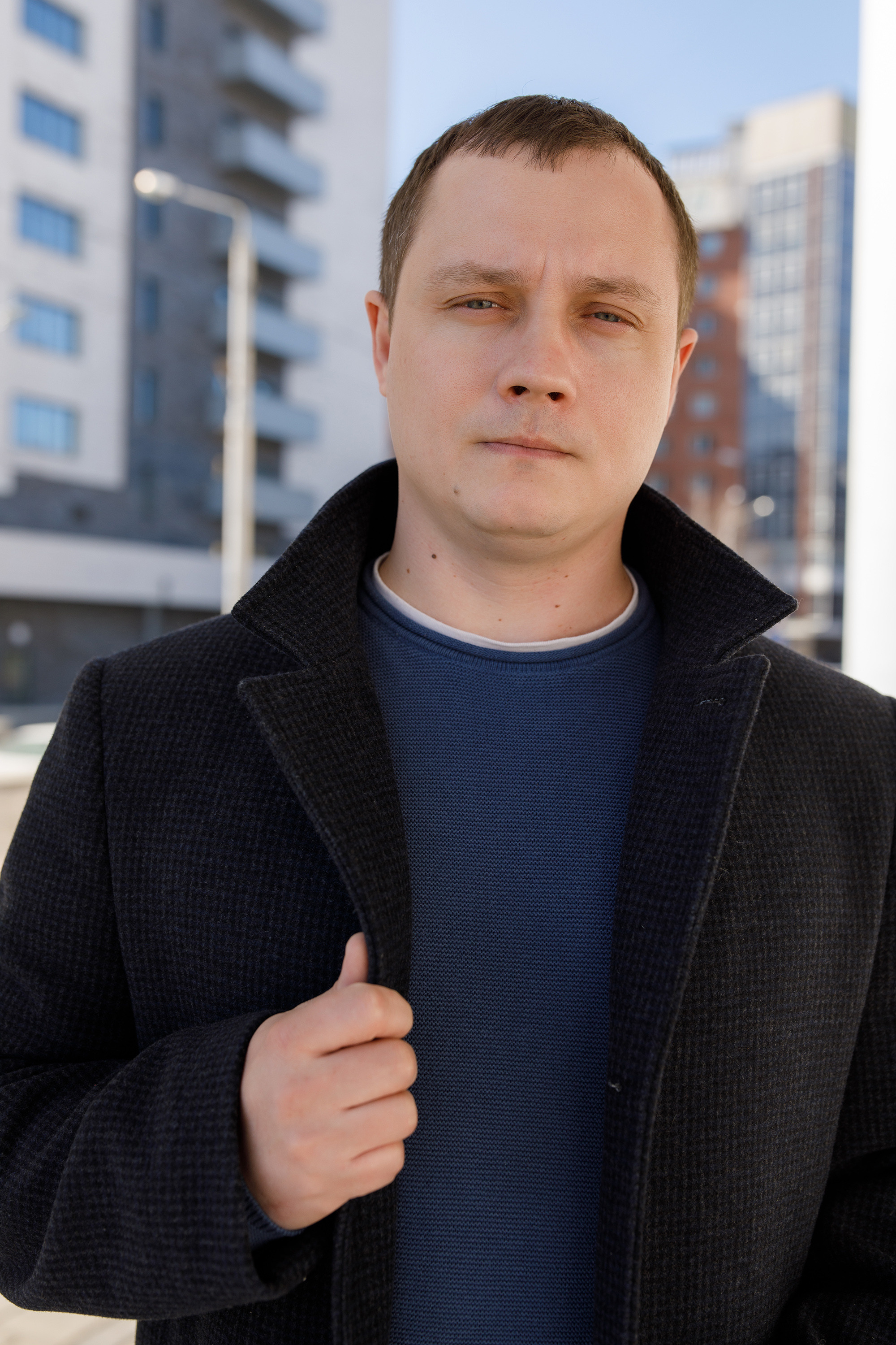 Мужской портрет фотосессия. Фотограф-контентмейкер в Красноярске Евгений Тункеев