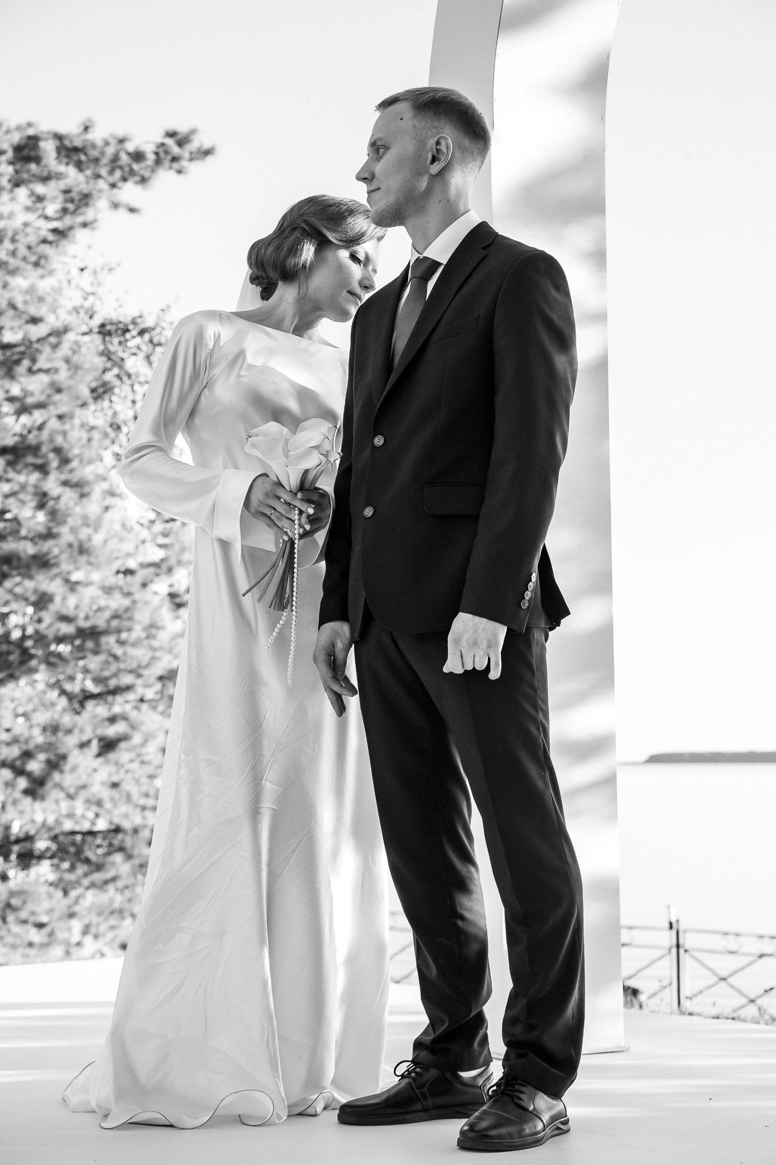 V | A. Чёрно-белая история любви. Свадебный фотограф Настя Шелл г. Череповец