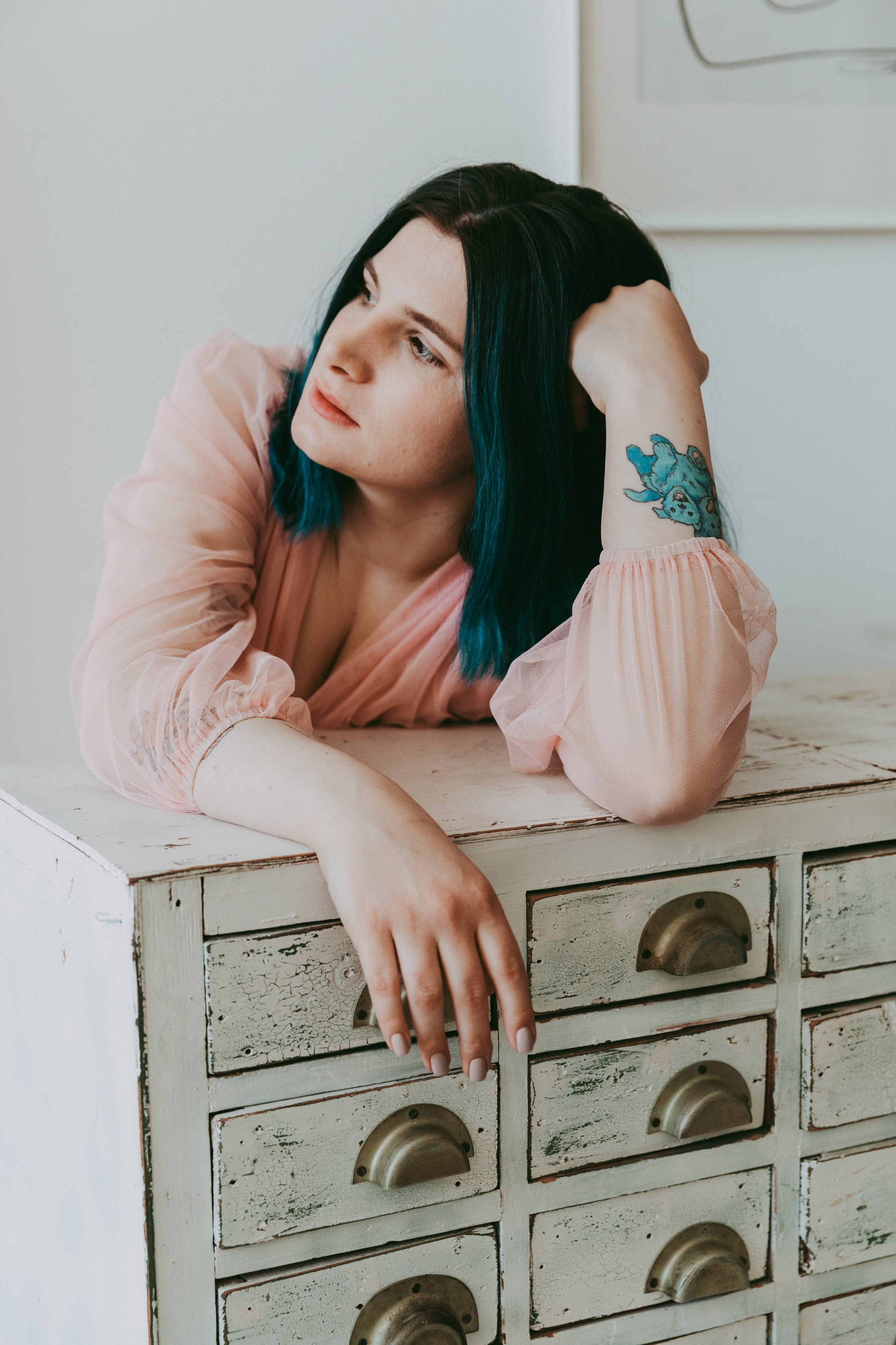 Катя в студии. Фотограф-анималист в Москве Соломонова Варвара