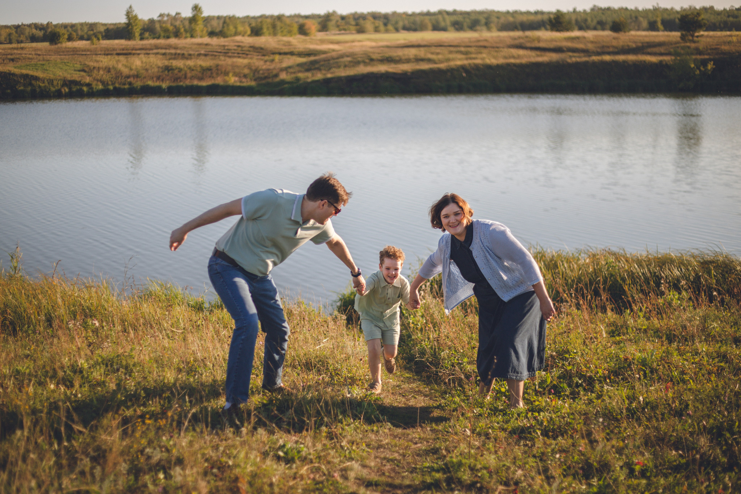 Ирина, Василий и Ванюша. Семейный фотограф г. Димировград Андросова Екатерина