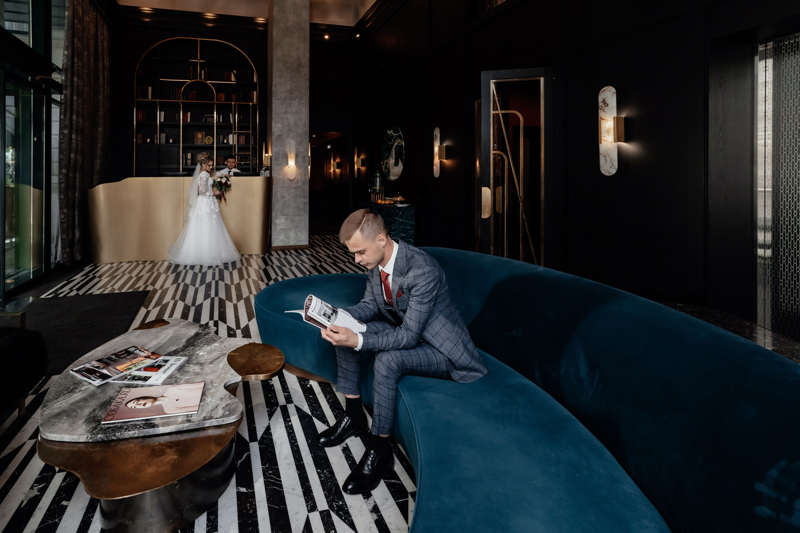 Свадебная фотосессия в отеле