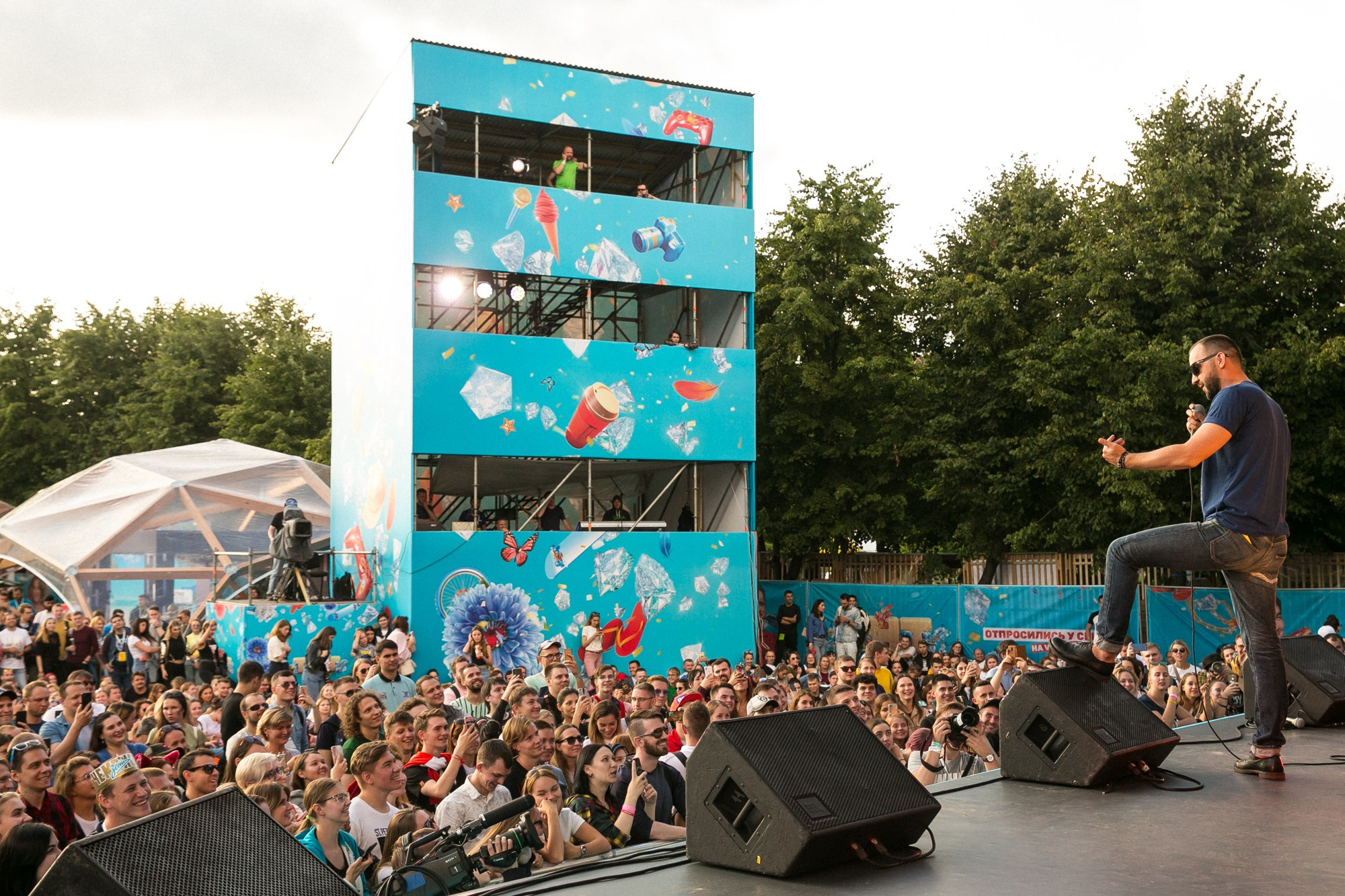 Фестиваль Вконтакте — ТНТ. Рабочая сторона — бизнес портрет и репортаж в Санкт-Петербурге