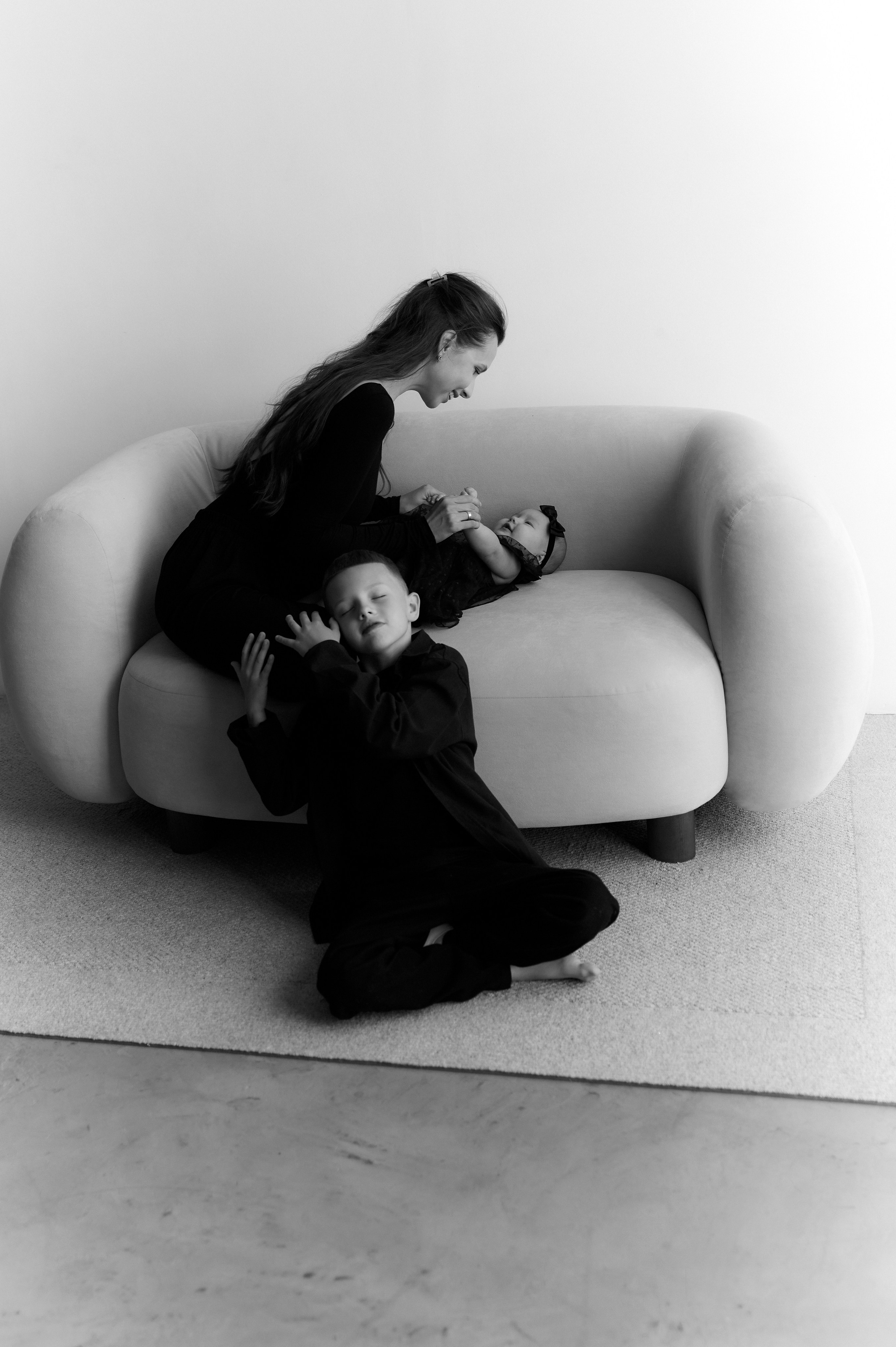 Лиза и ее семья. Фотограф Регина С