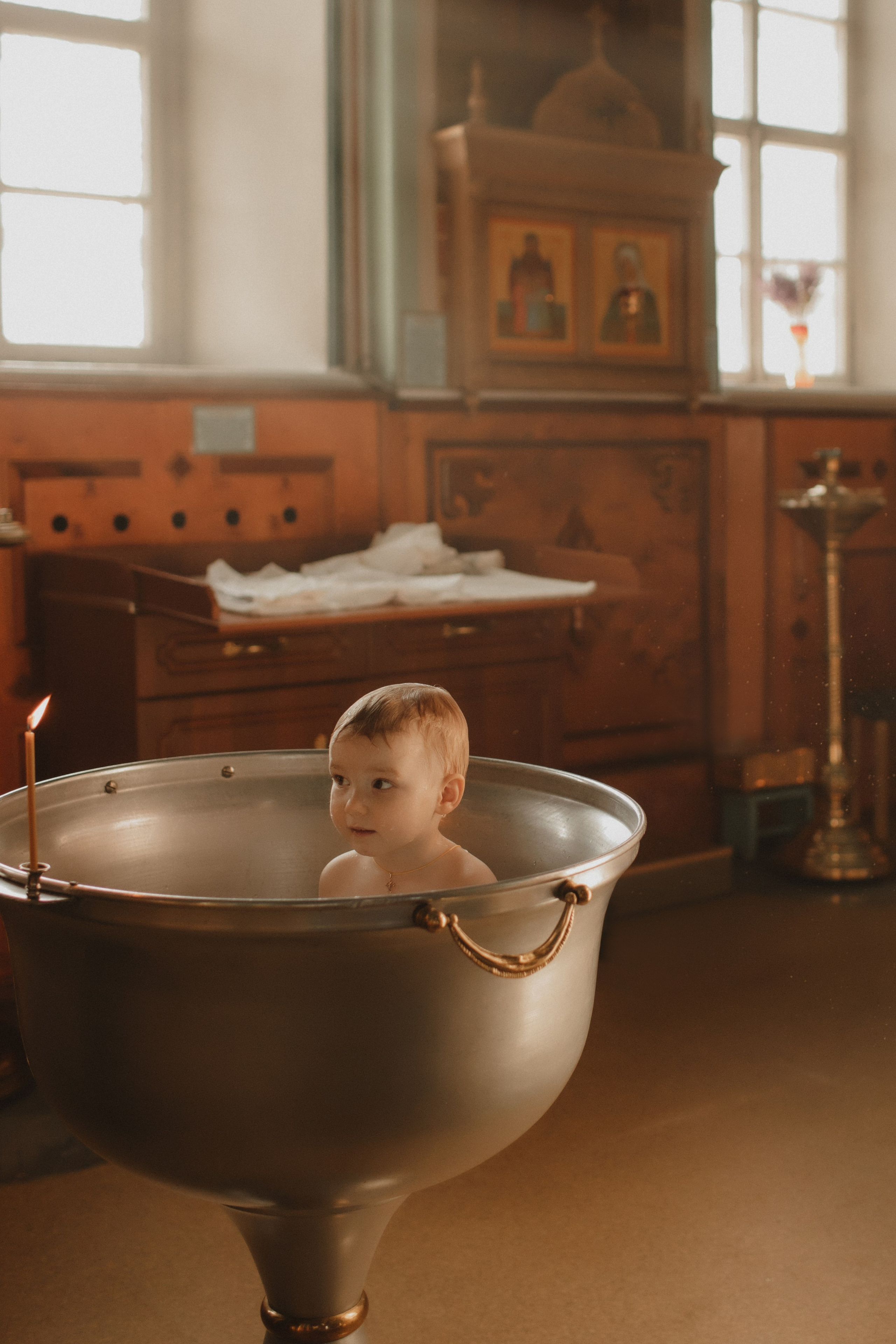 Крещение Глеба. Семейный фотограф в Челябинске Ксения Зубкова