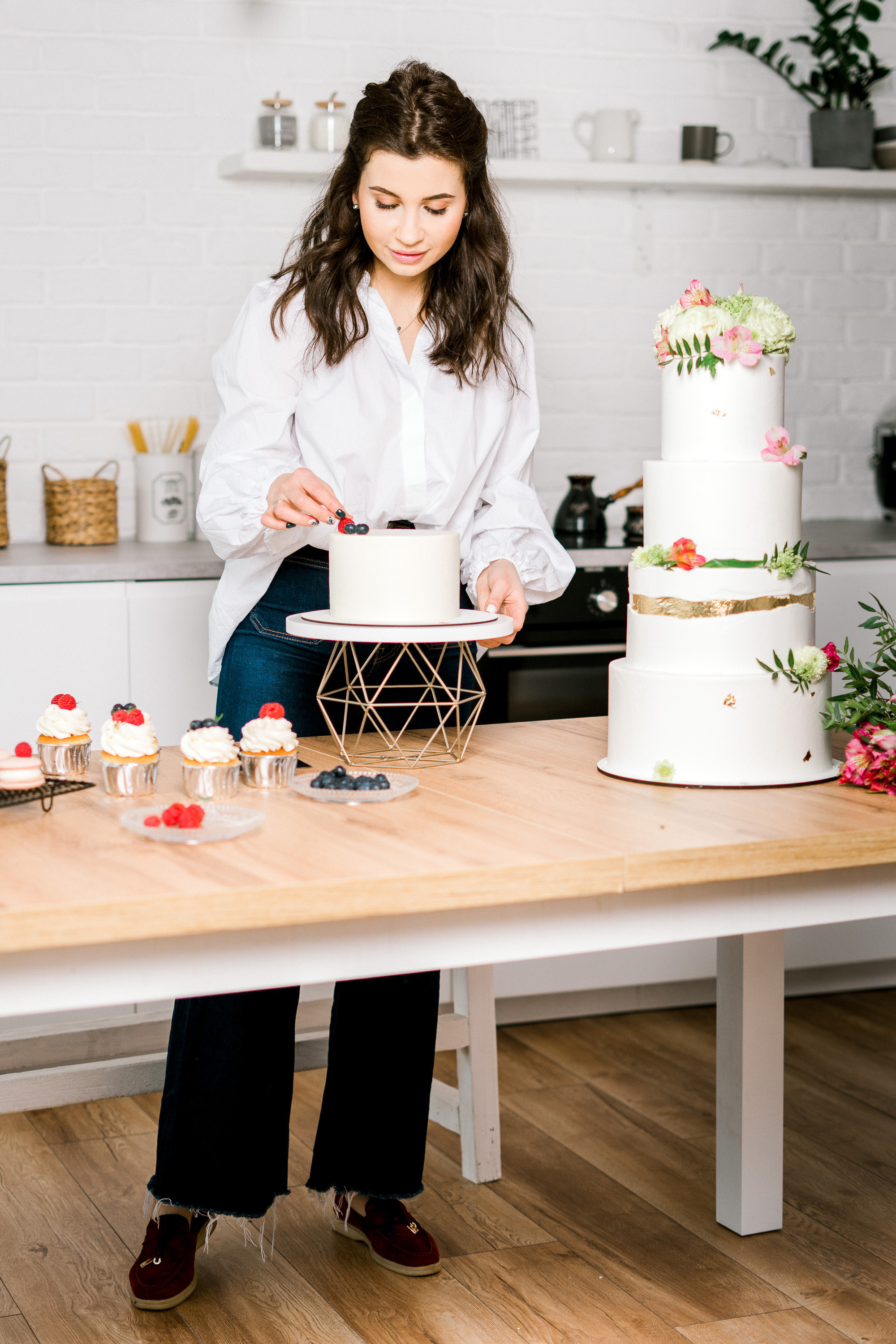 деловой портрет девушки кондитера в Москве