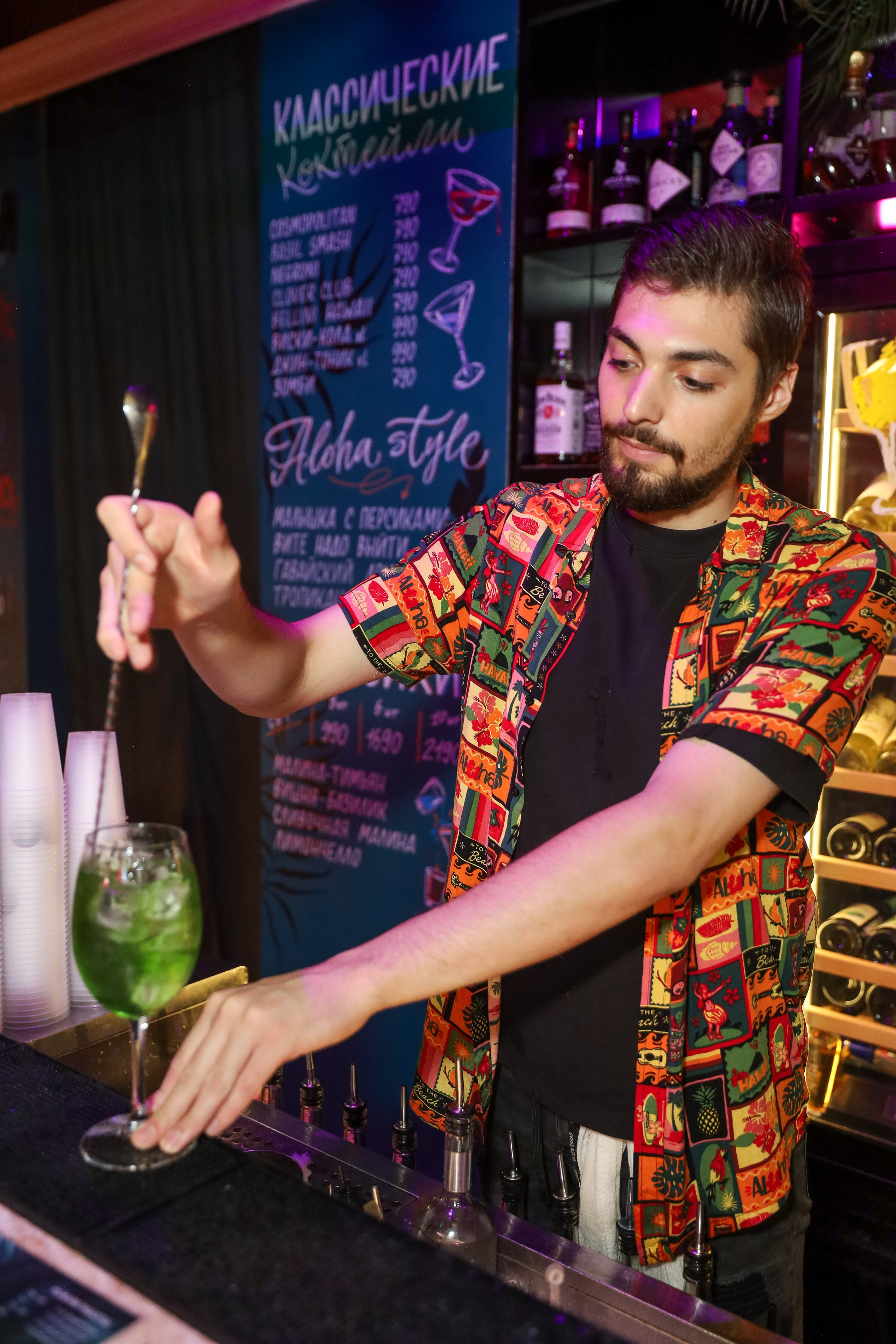 Вечеринки ALOHA BAR. Фотограф мероприятий Ирина Каширина