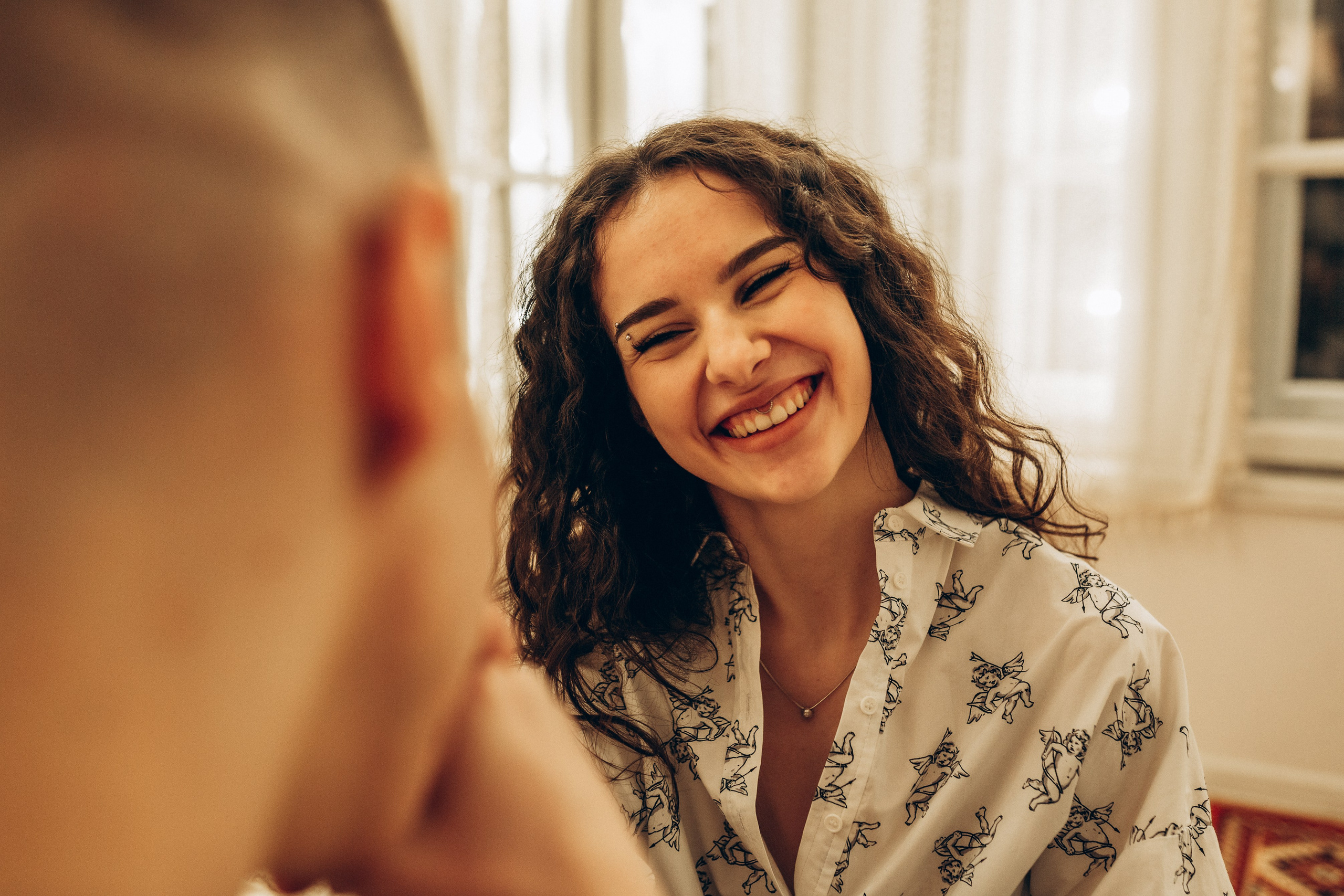 LoveStory Никита и Лиза в студии. Фотограф Санкт-Петербург Князева Елизавета