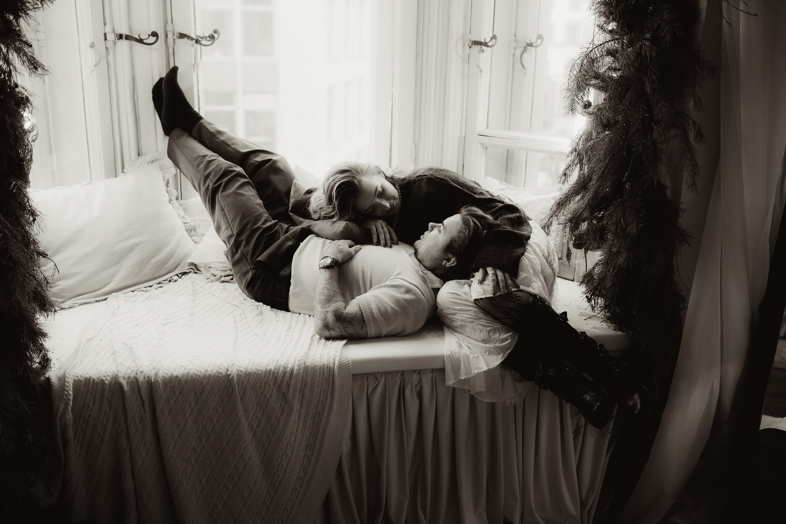 Новогодняя LoveStory. Фотограф Санкт-Петербург Князева Елизавета