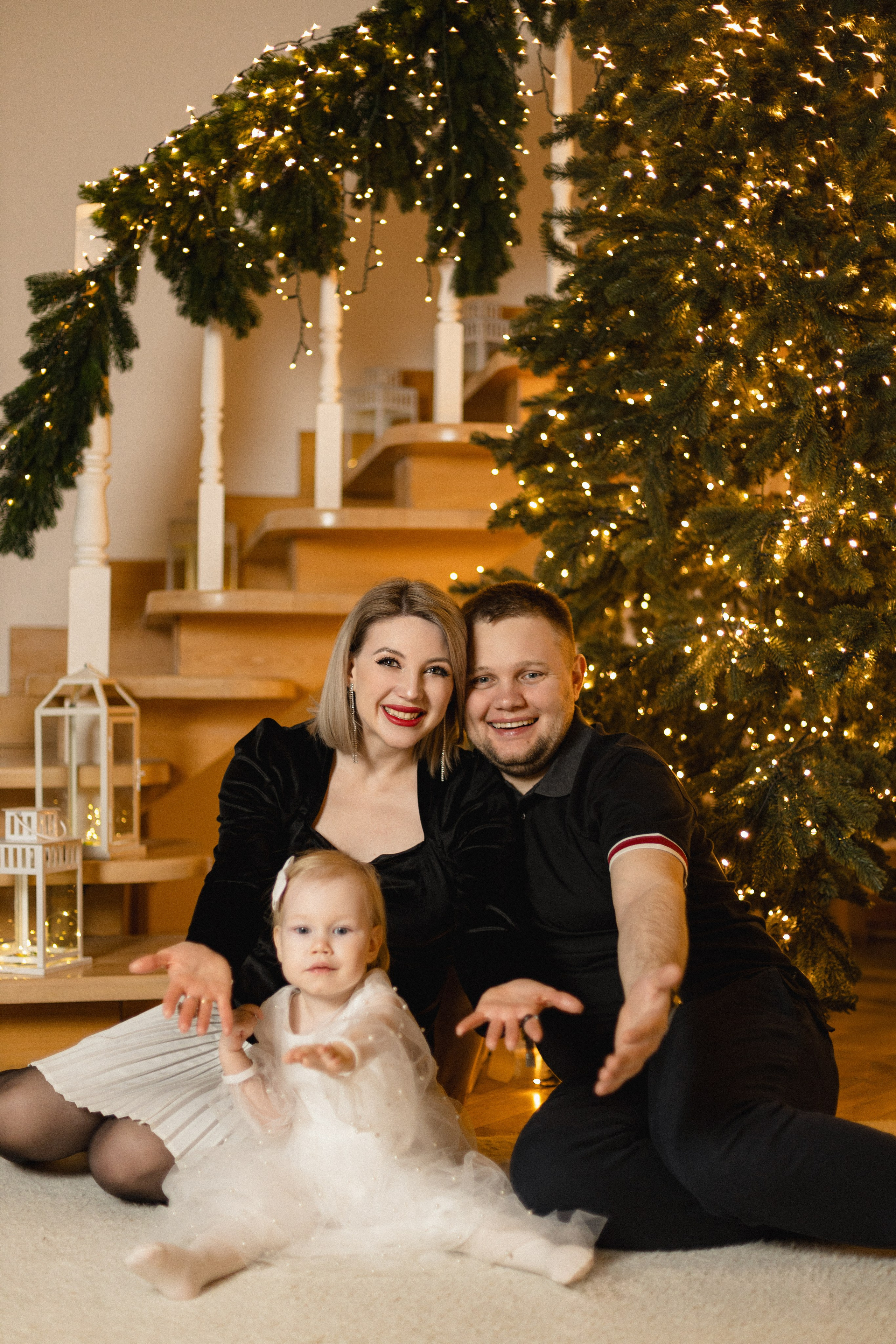 Виктория с мужем и дочкой. Кузьмина Анастасия — контент-фотограф | Москва