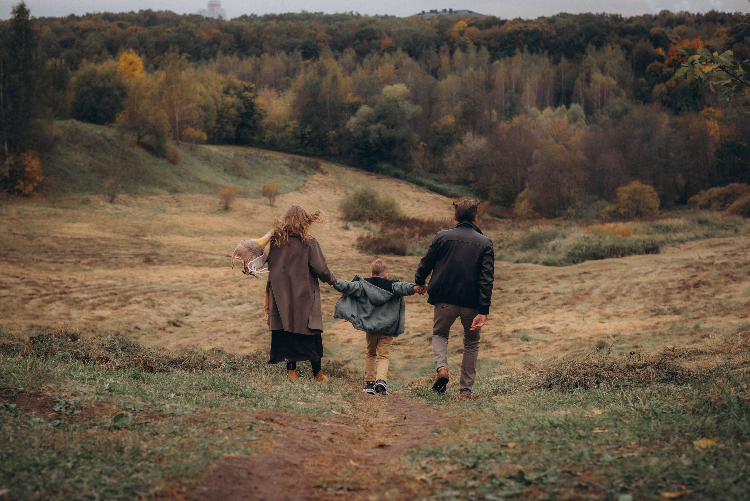 Осень. Леся Власова. Семейный Lifestyle фотограф в Москве