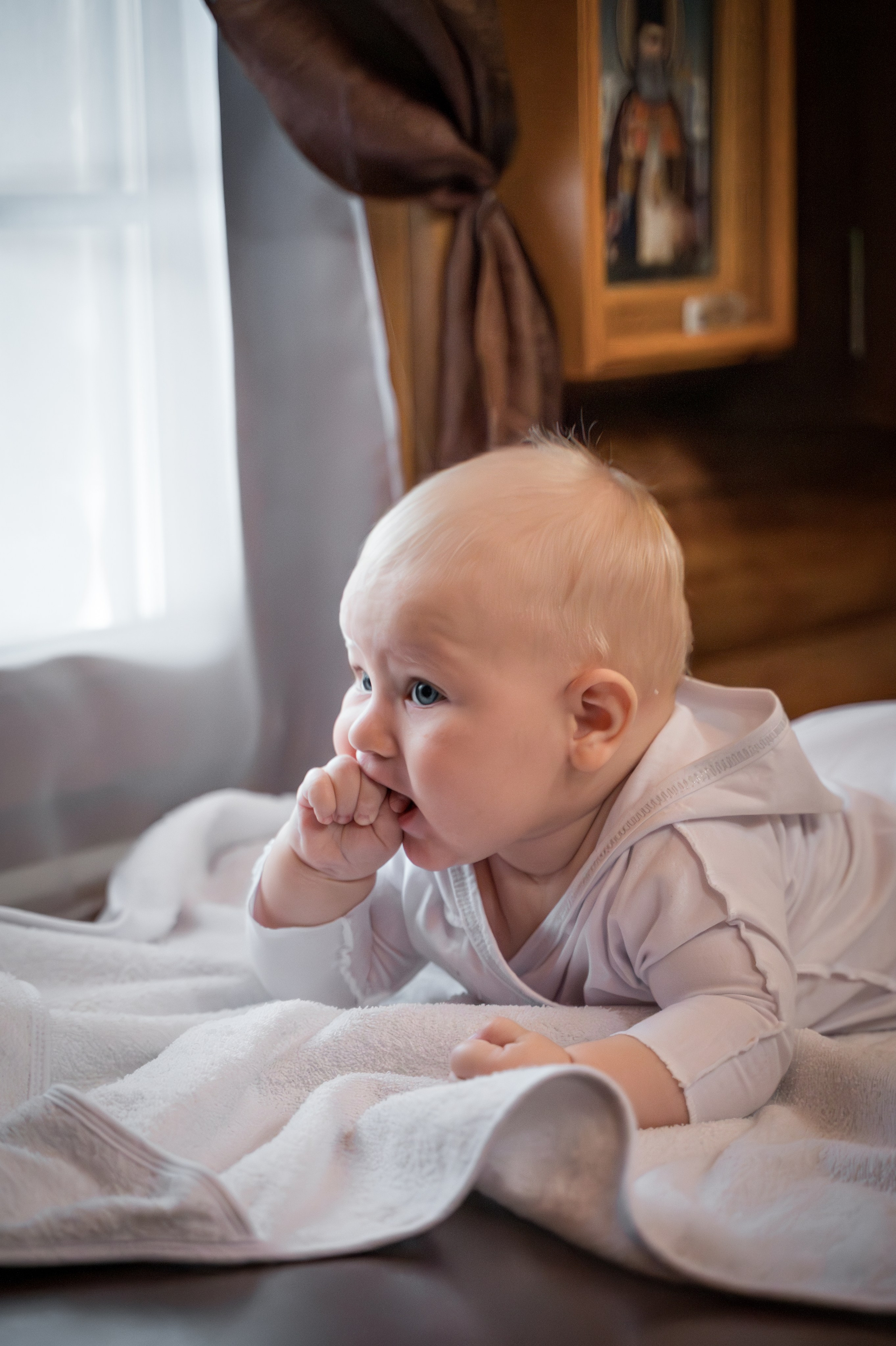 Крещение в Никольском храме д. Островцы
