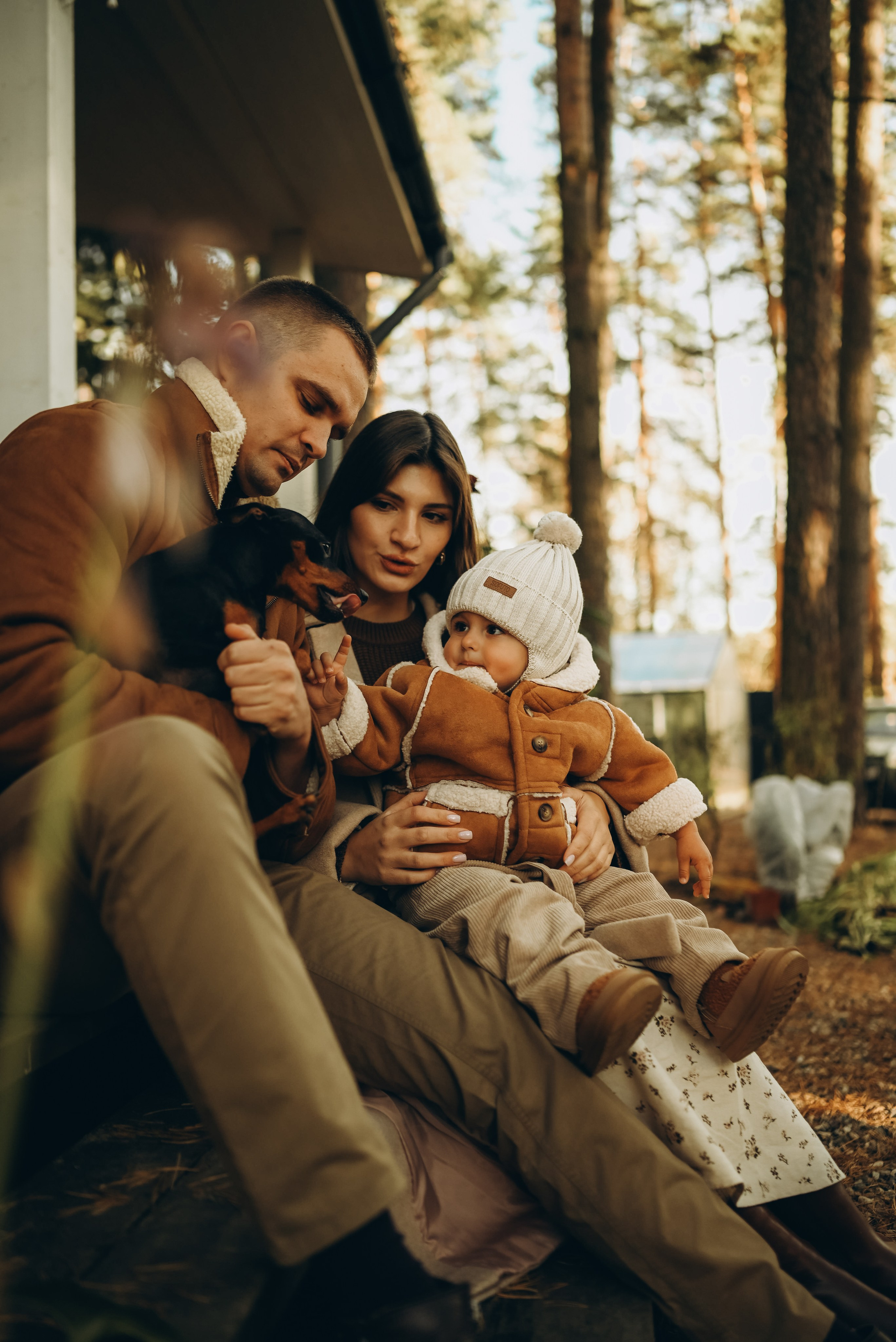 Дача осенью. Семейный фотограф в Москве Люберцах Ирина Вронская