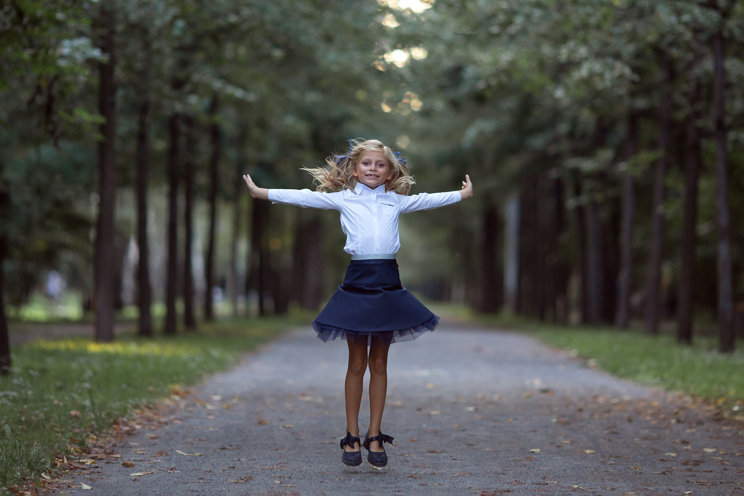 Съемка Алины к 1 сентября. Выпускные альбомы и школьный фотограф в Подольске, Троицке, Щербинке, Москве и Московской области