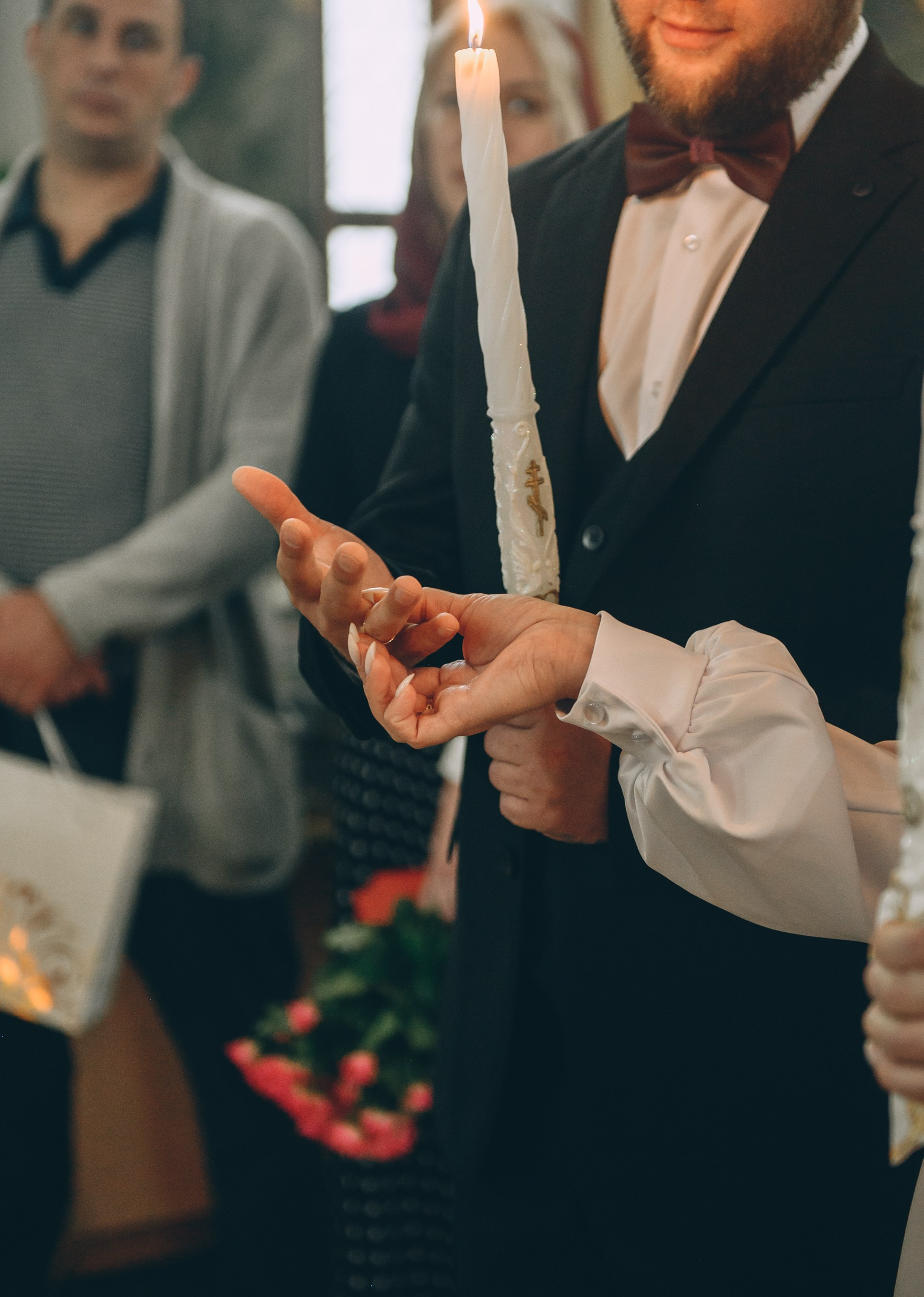 Венчание в соборе Владимира Равноапостольного. Свадебный и семейный фотограф София Невская