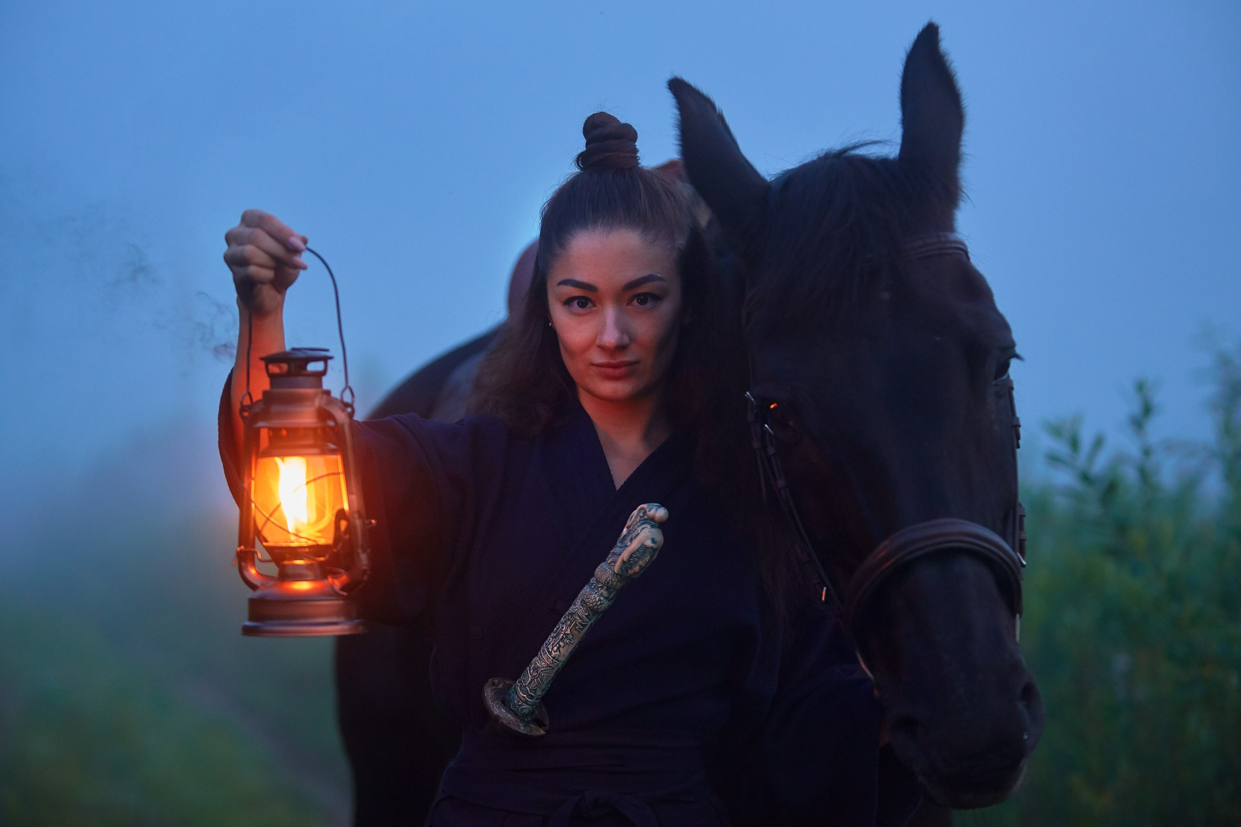 Фотопроекты и съемки на природе, с лошадьми, самолетами и авто. Выездная фотосессия. Фотограф, фотопроекты Михаила Семенова в Ярославле. Фотошкола