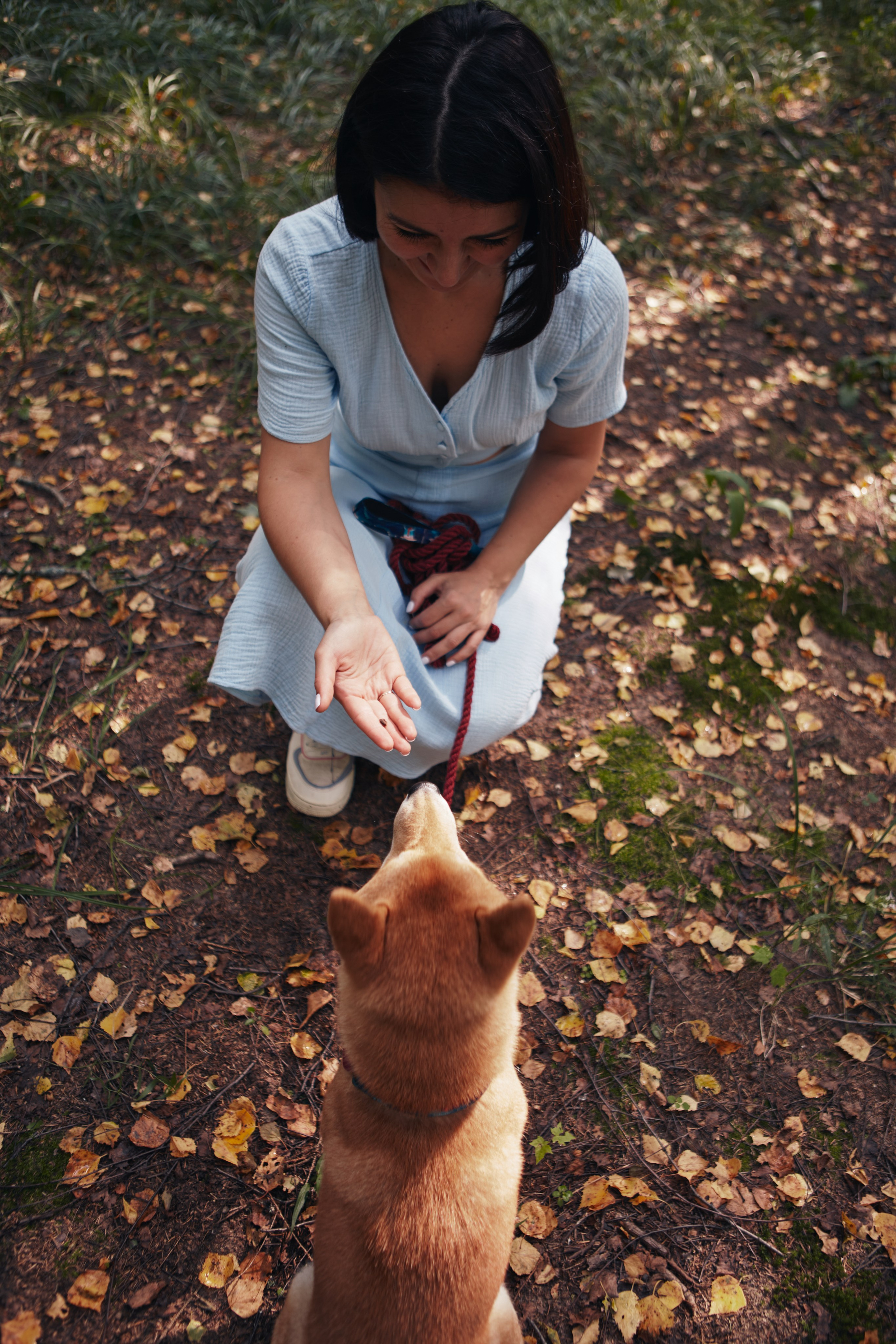 Katya & Rokki. Portrait, family and pet photographer in Cyprus, Ksenia Bourdelle