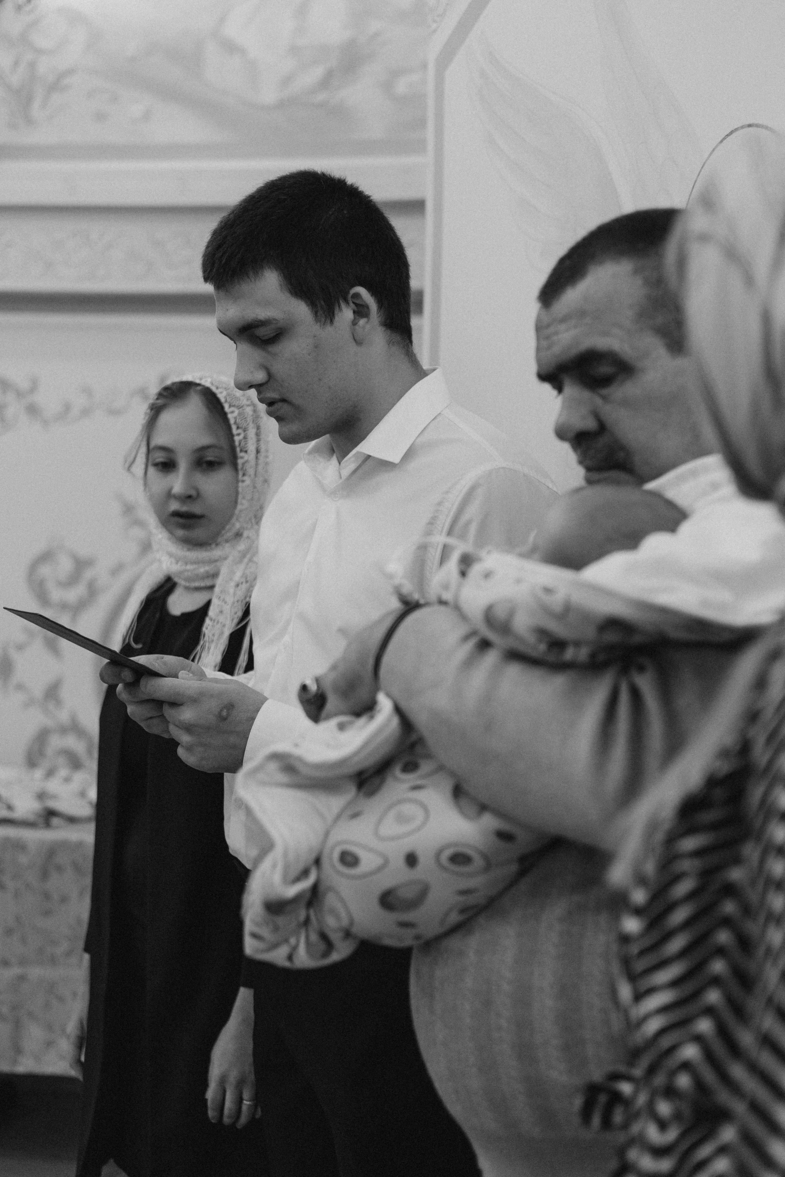 Крещение Кости. Семейный фотограф в Москве Любовь Переседова