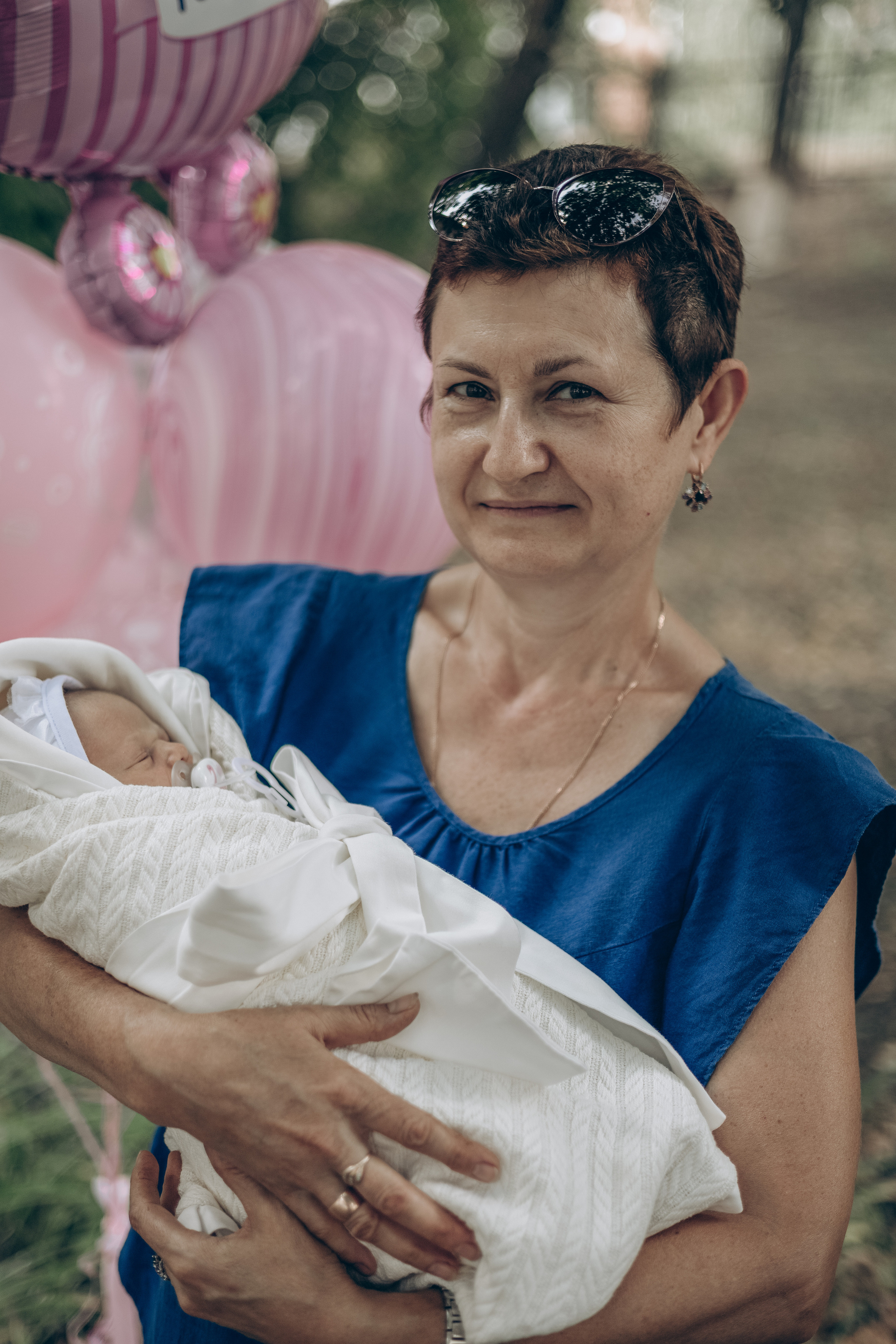 Выписка Яны из роддома. Семейный фотограф в Москве Любовь Переседова