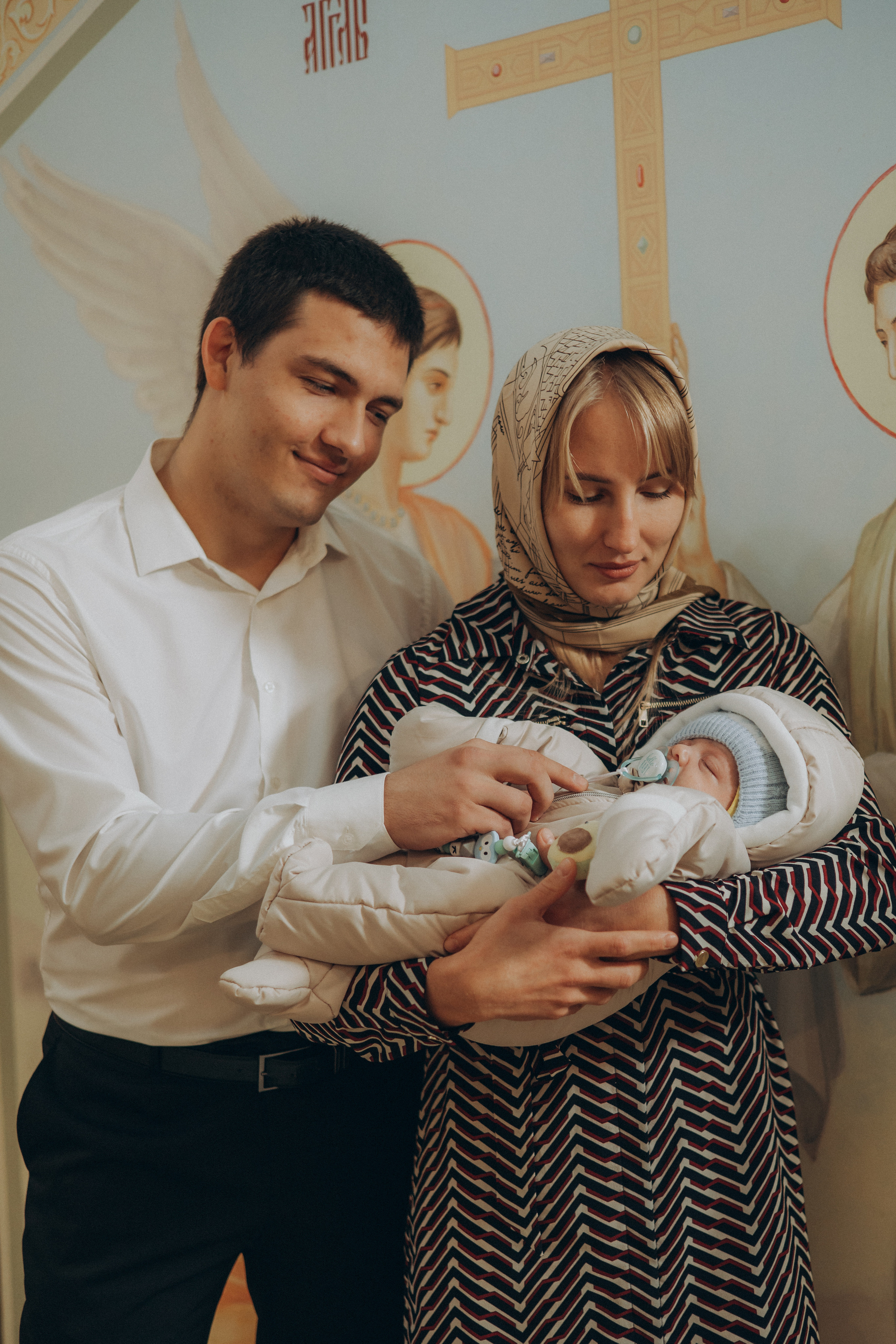 Крещение Кости. Семейный фотограф в Москве Любовь Переседова