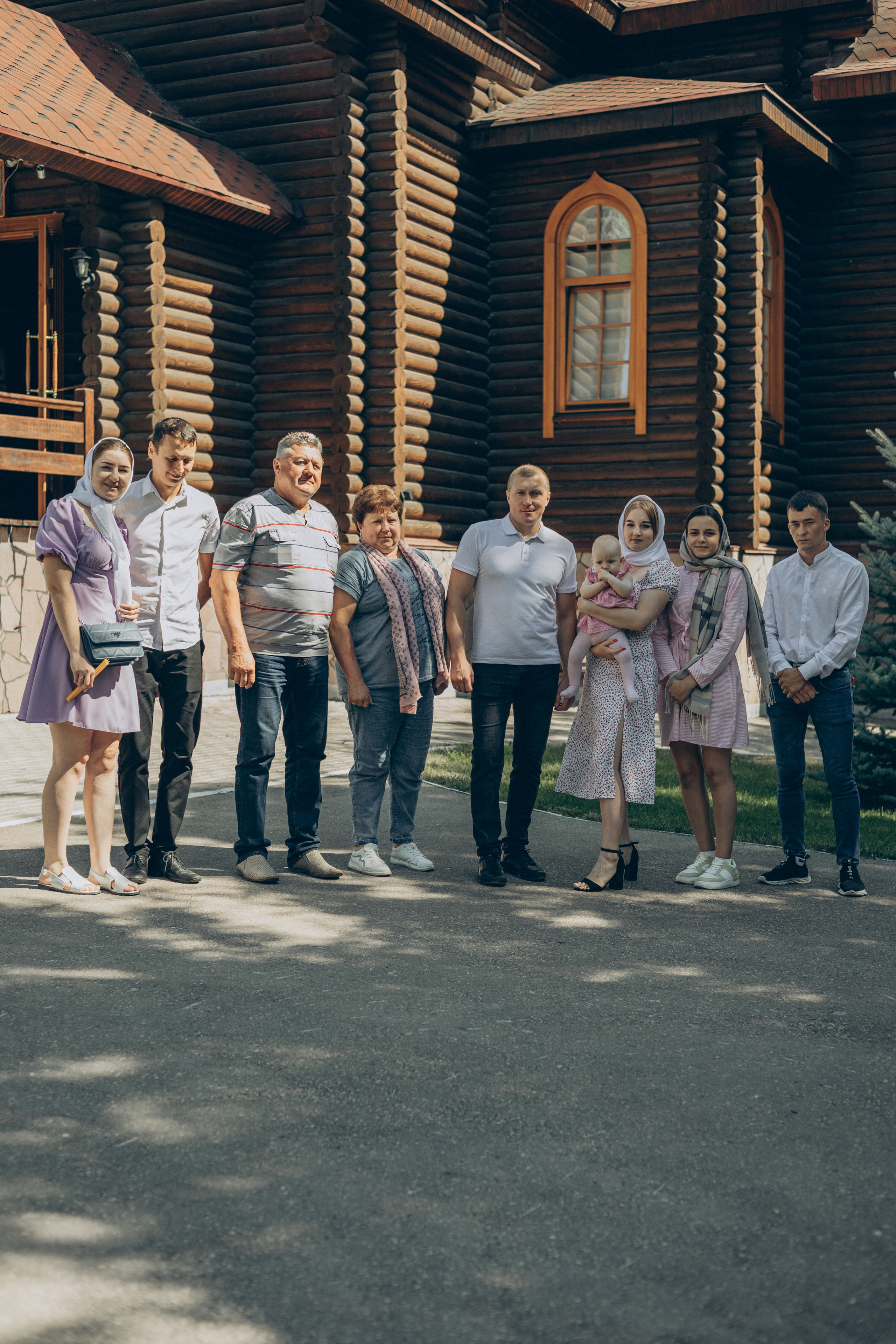 Крещение Василисы. Семейный фотограф в Москве Любовь Переседова