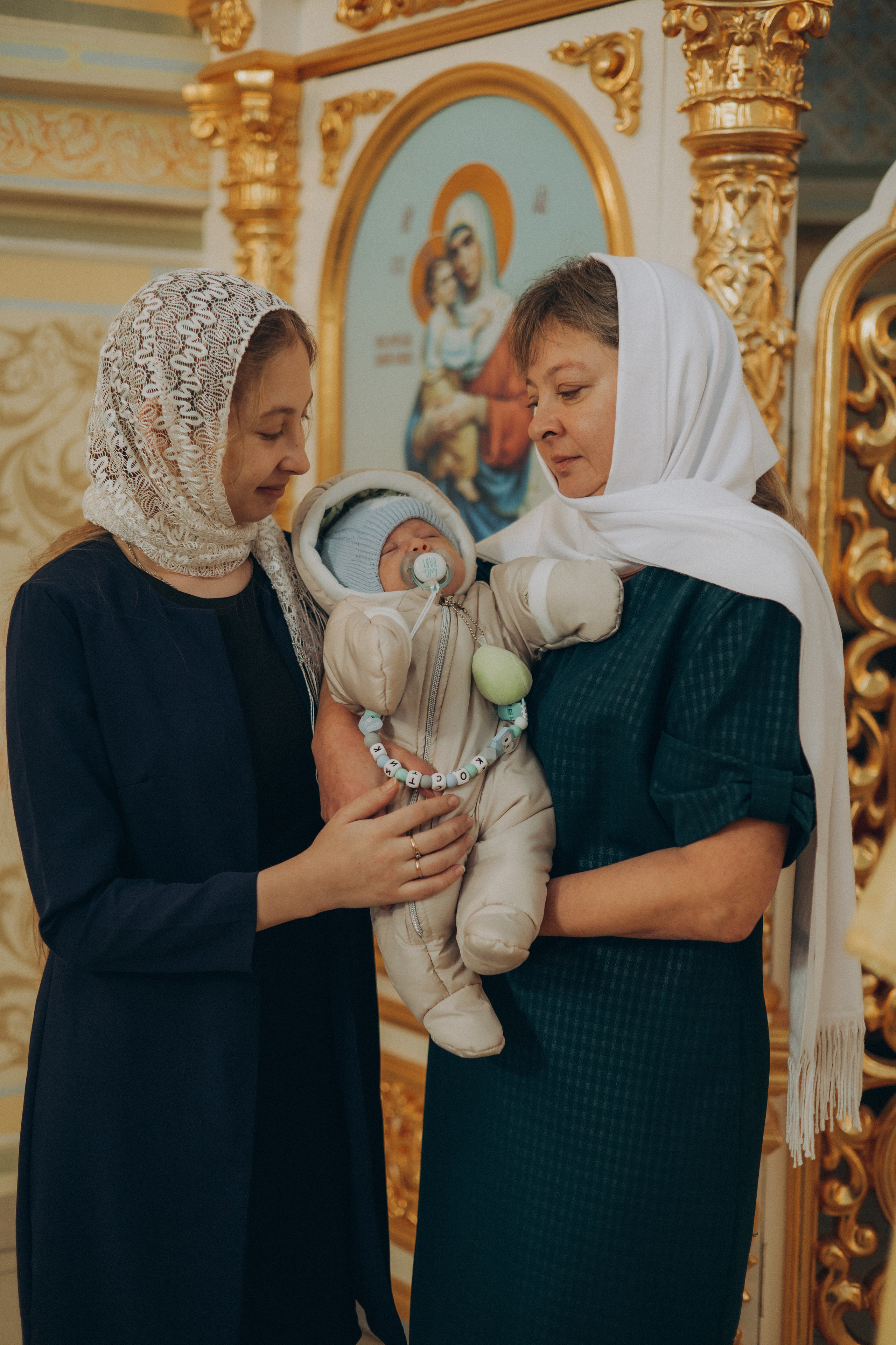 Крещение Кости. Семейный фотограф в Москве Любовь Переседова