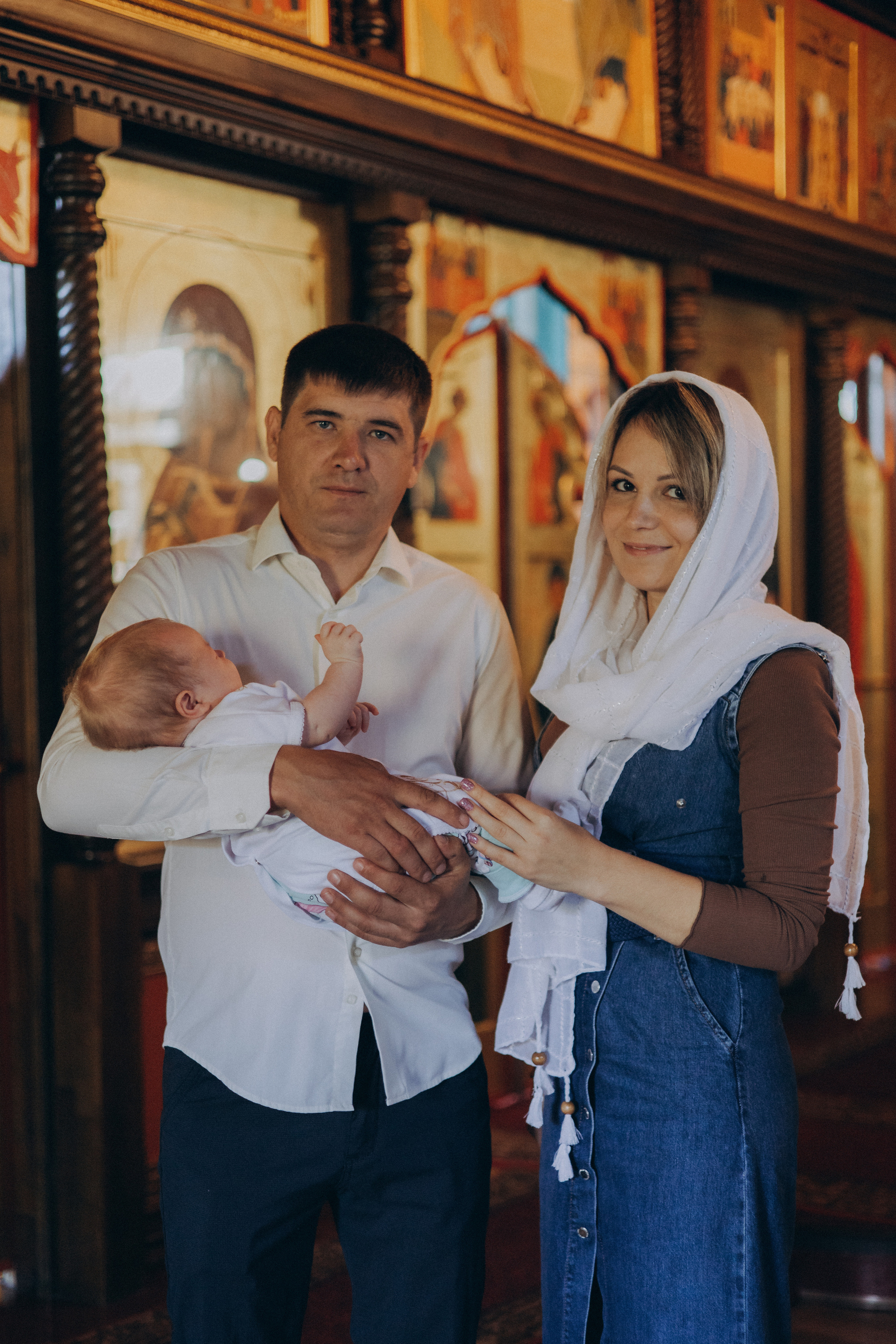 Крещение Тамары. Семейный фотограф в Москве Любовь Переседова