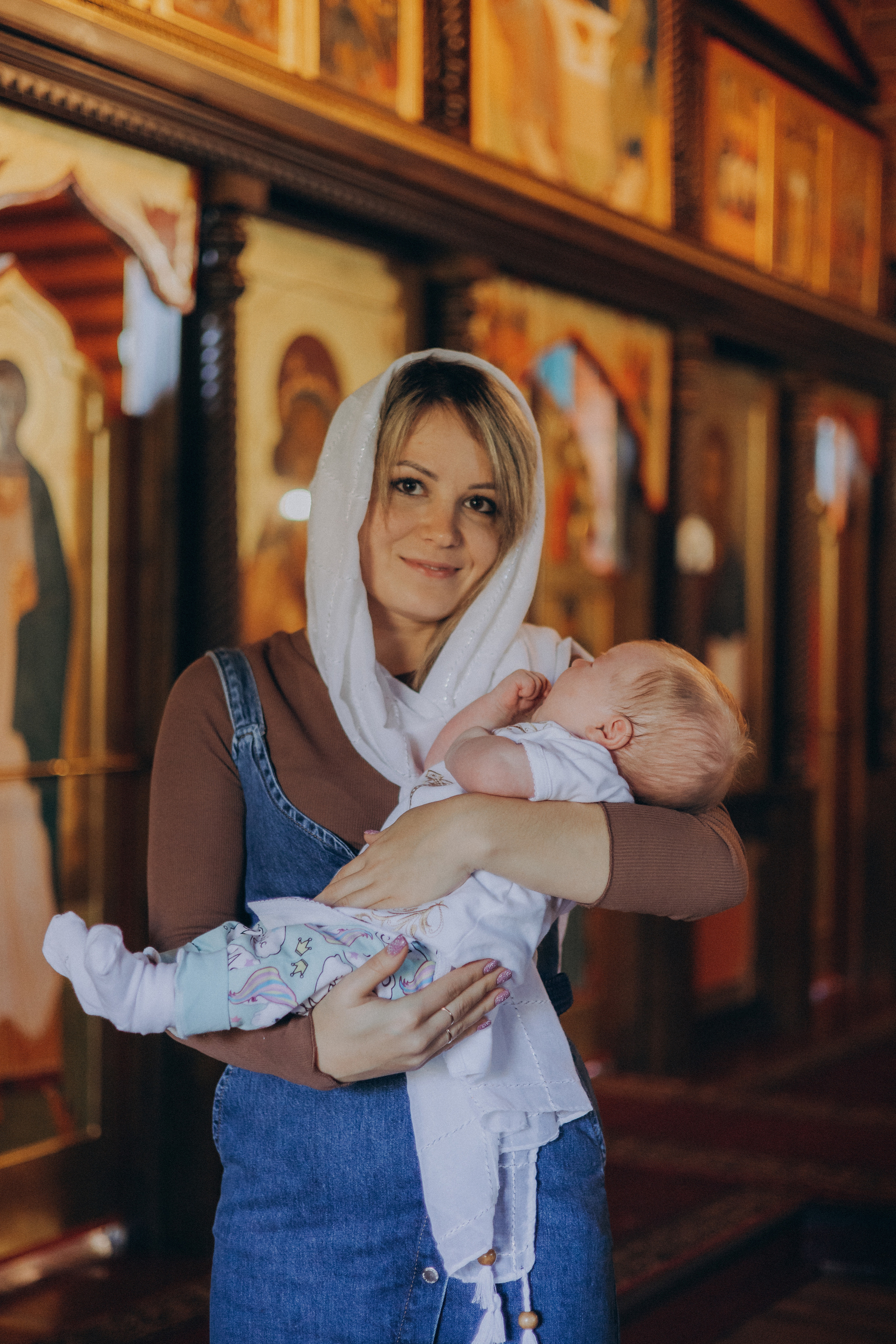Крещение Тамары. Семейный фотограф в Москве Любовь Переседова