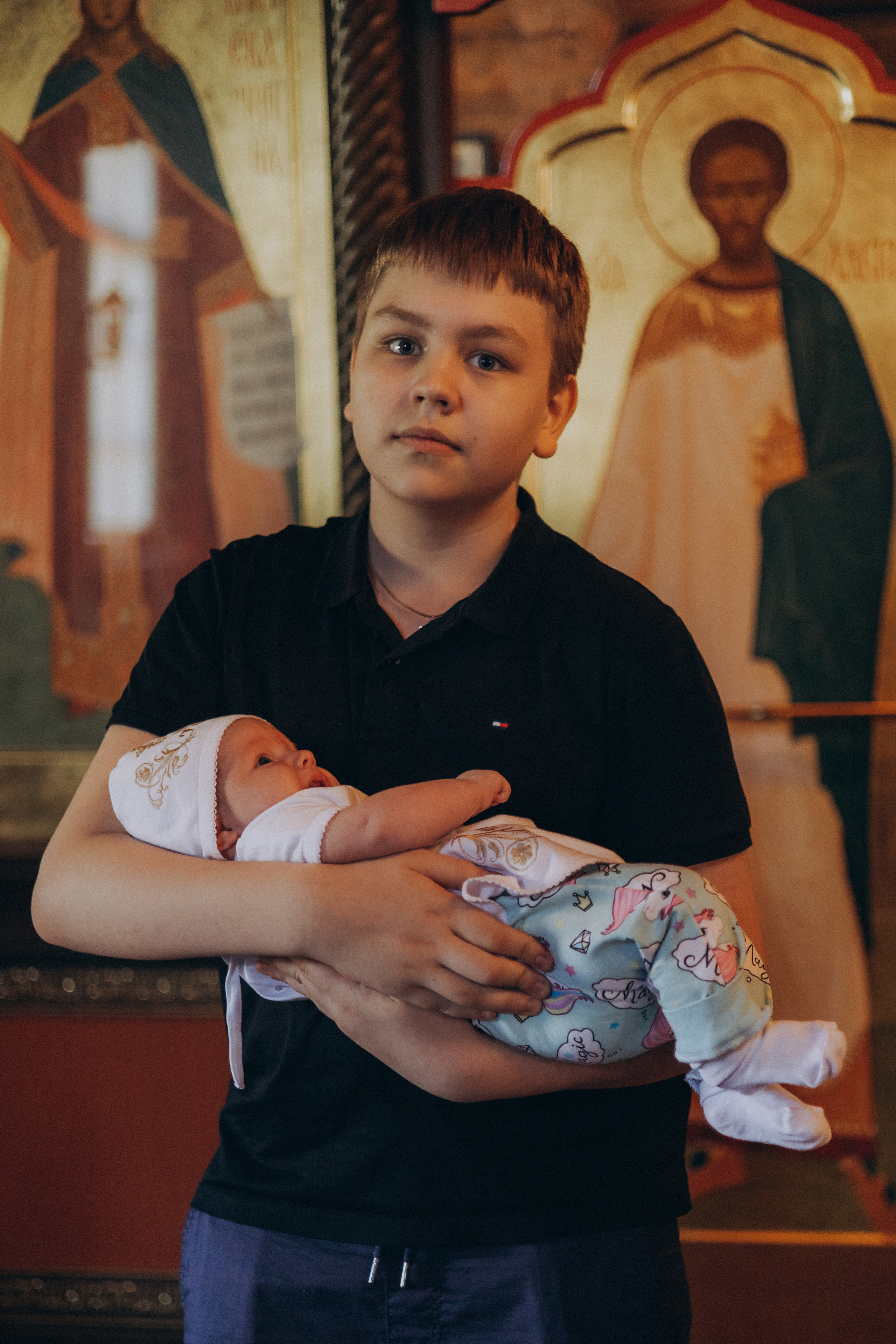 Крещение Тамары. Семейный фотограф в Москве Любовь Переседова