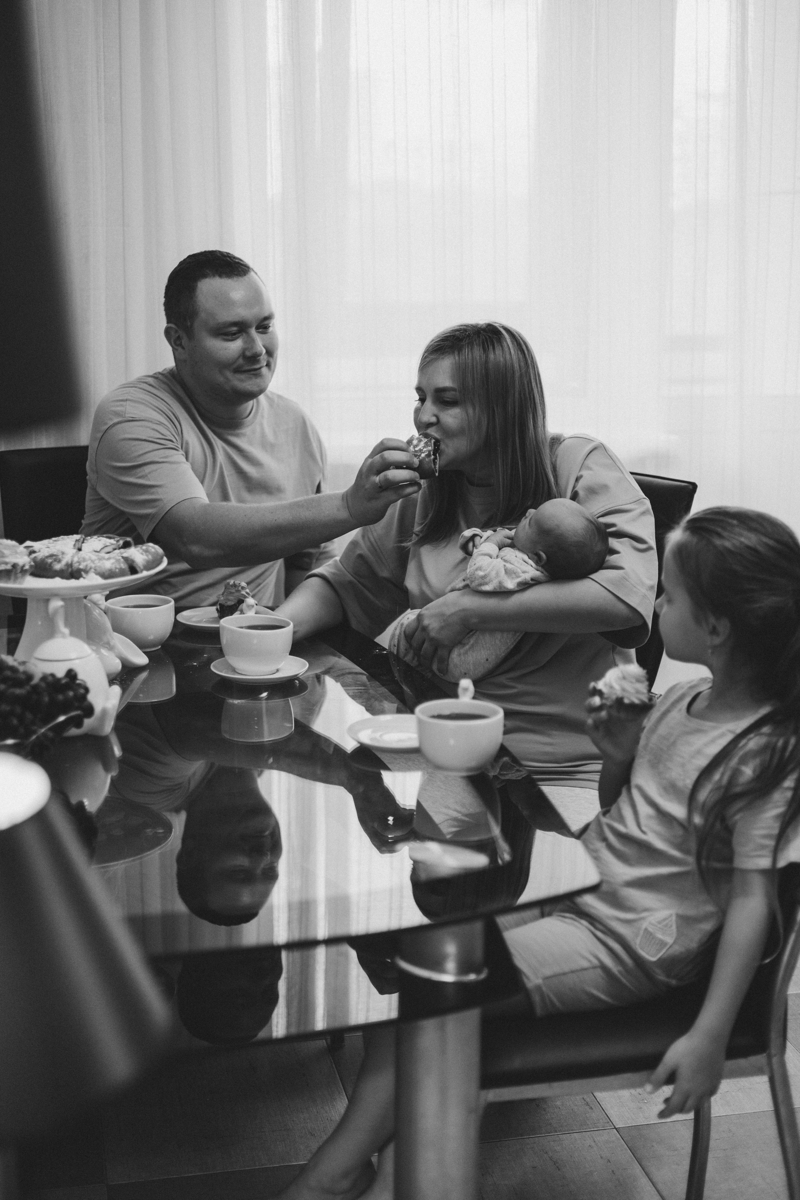 Дима, Таня, Аврора и Ярик. Семейный фотограф в Москве Любовь Переседова