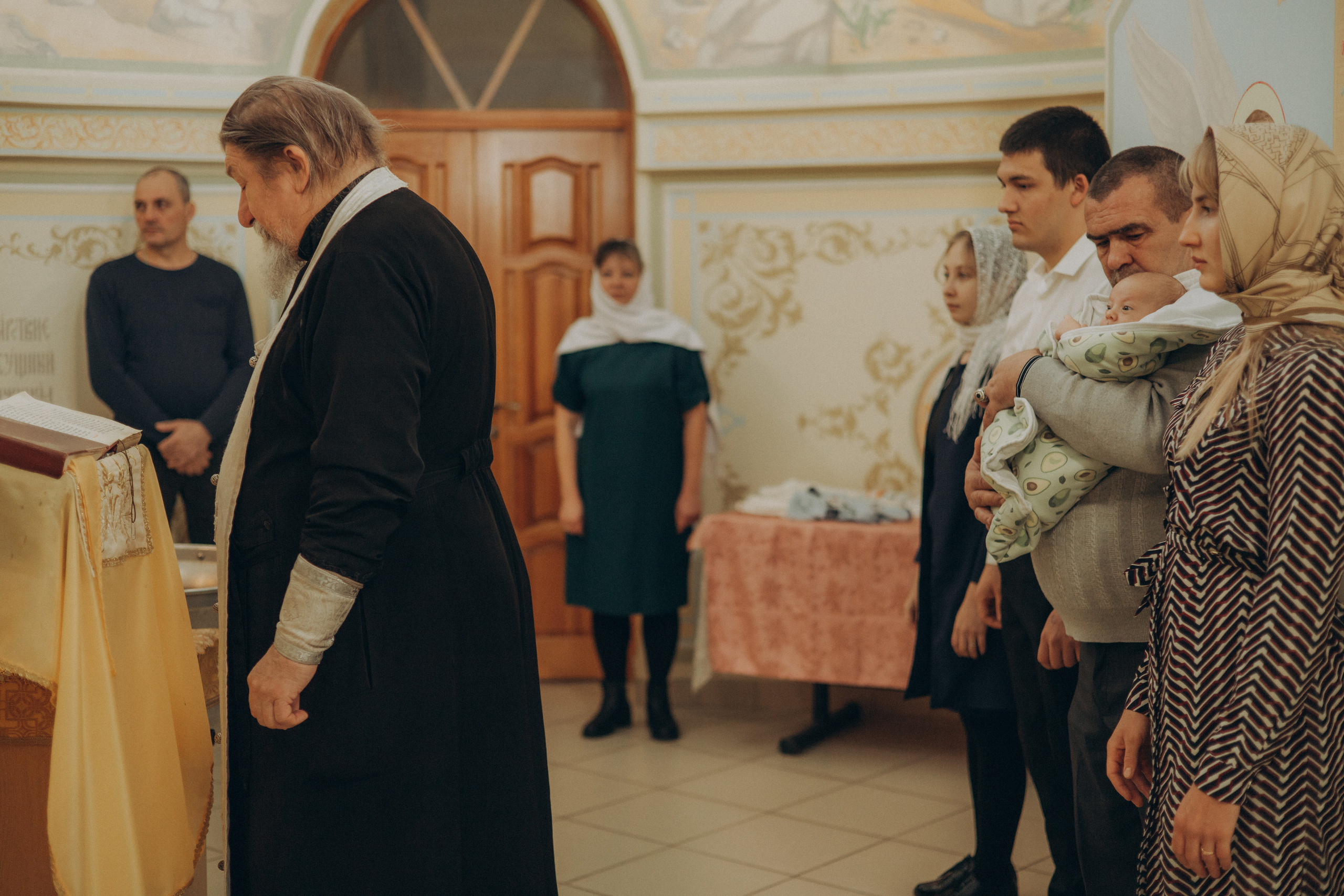 Крещение Кости. Семейный фотограф в Москве Любовь Переседова
