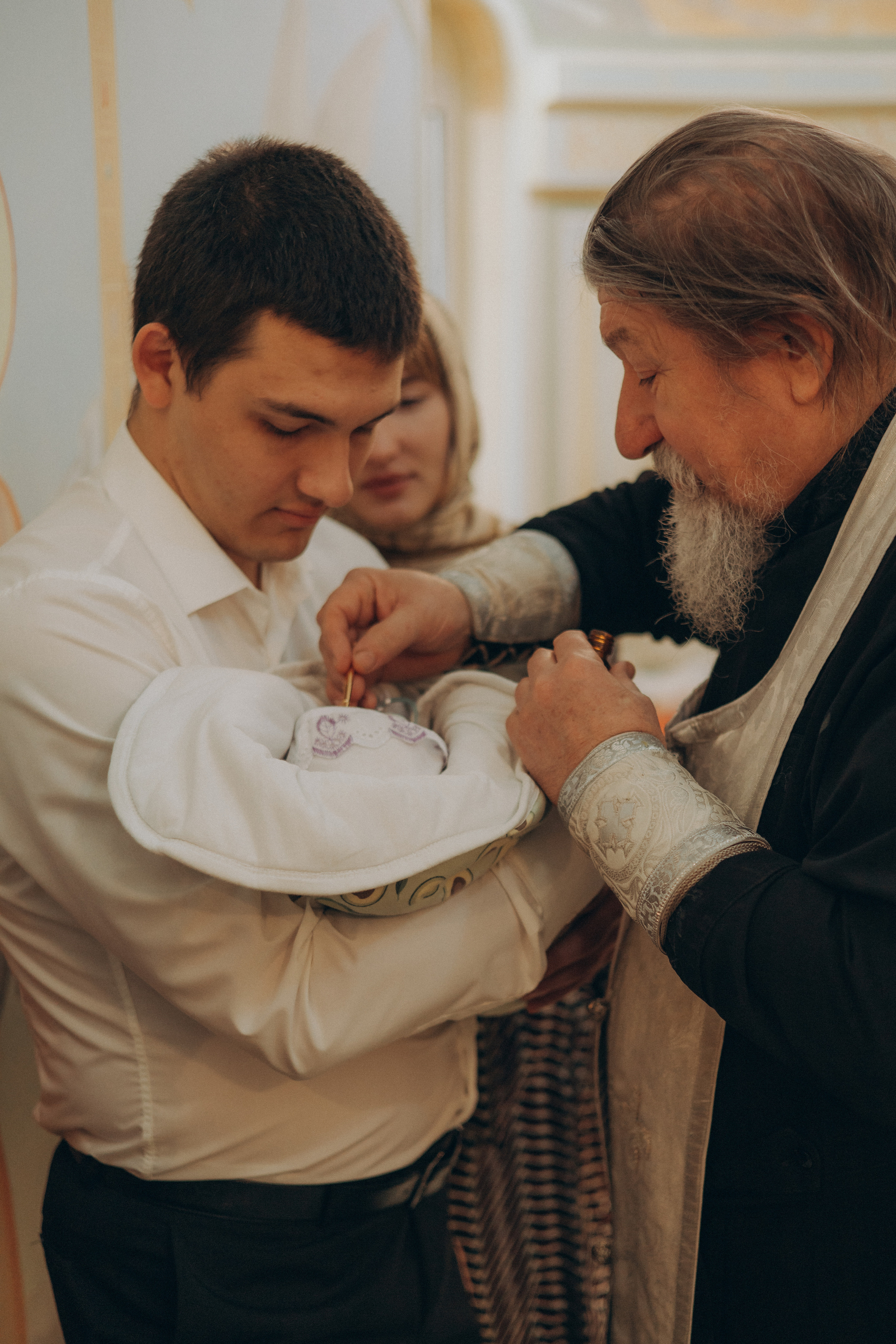Крещение Кости. Семейный фотограф в Москве Любовь Переседова