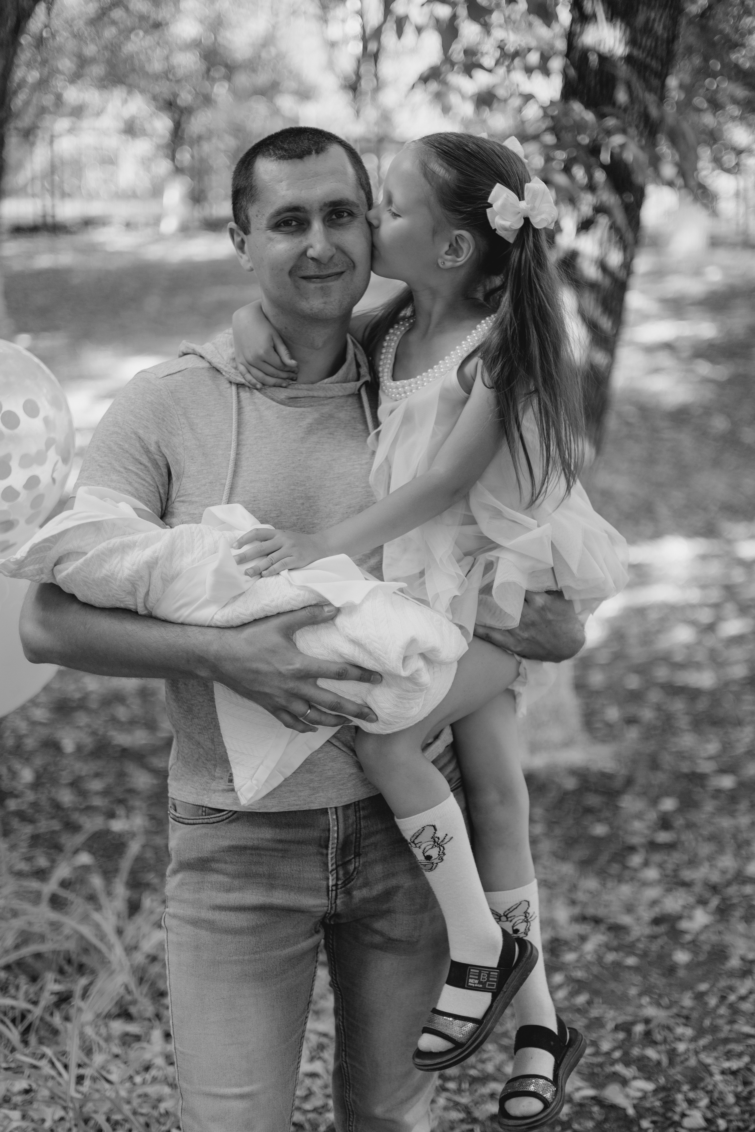 Выписка Яны из роддома. Семейный фотограф в Москве Любовь Переседова