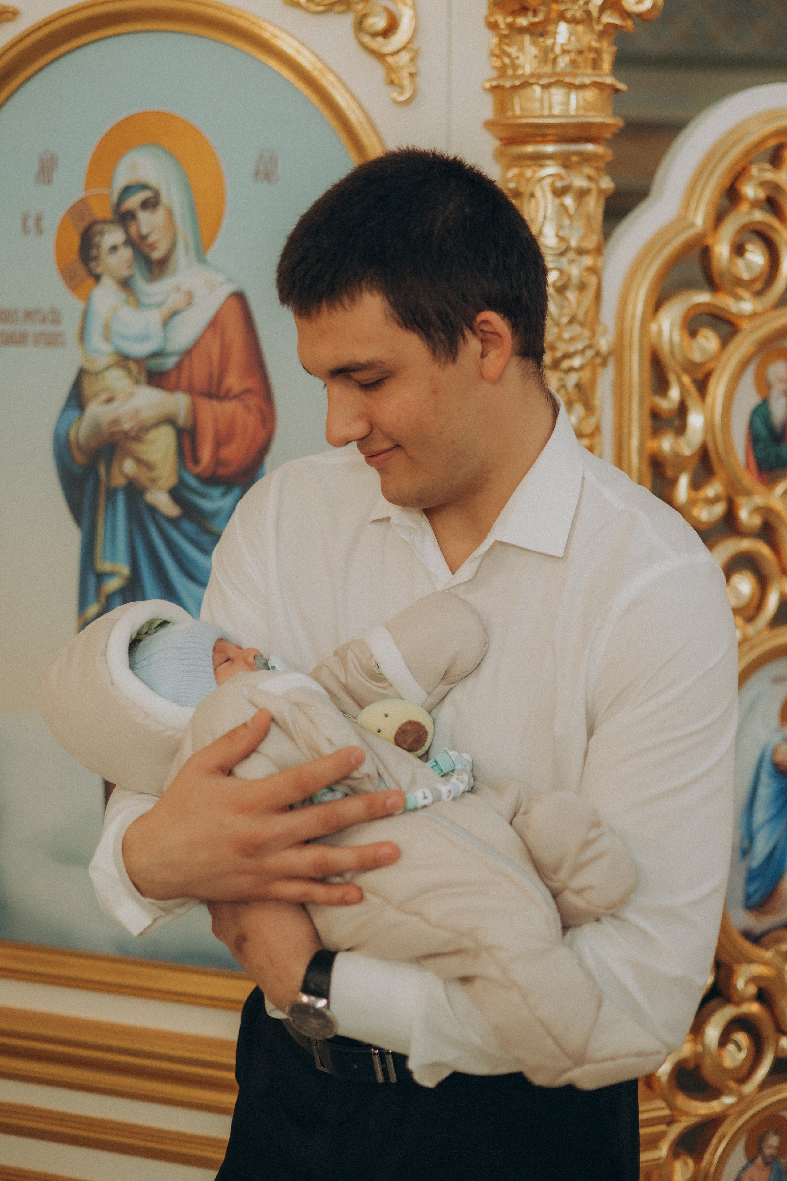 Крещение Кости. Семейный фотограф в Москве Любовь Переседова