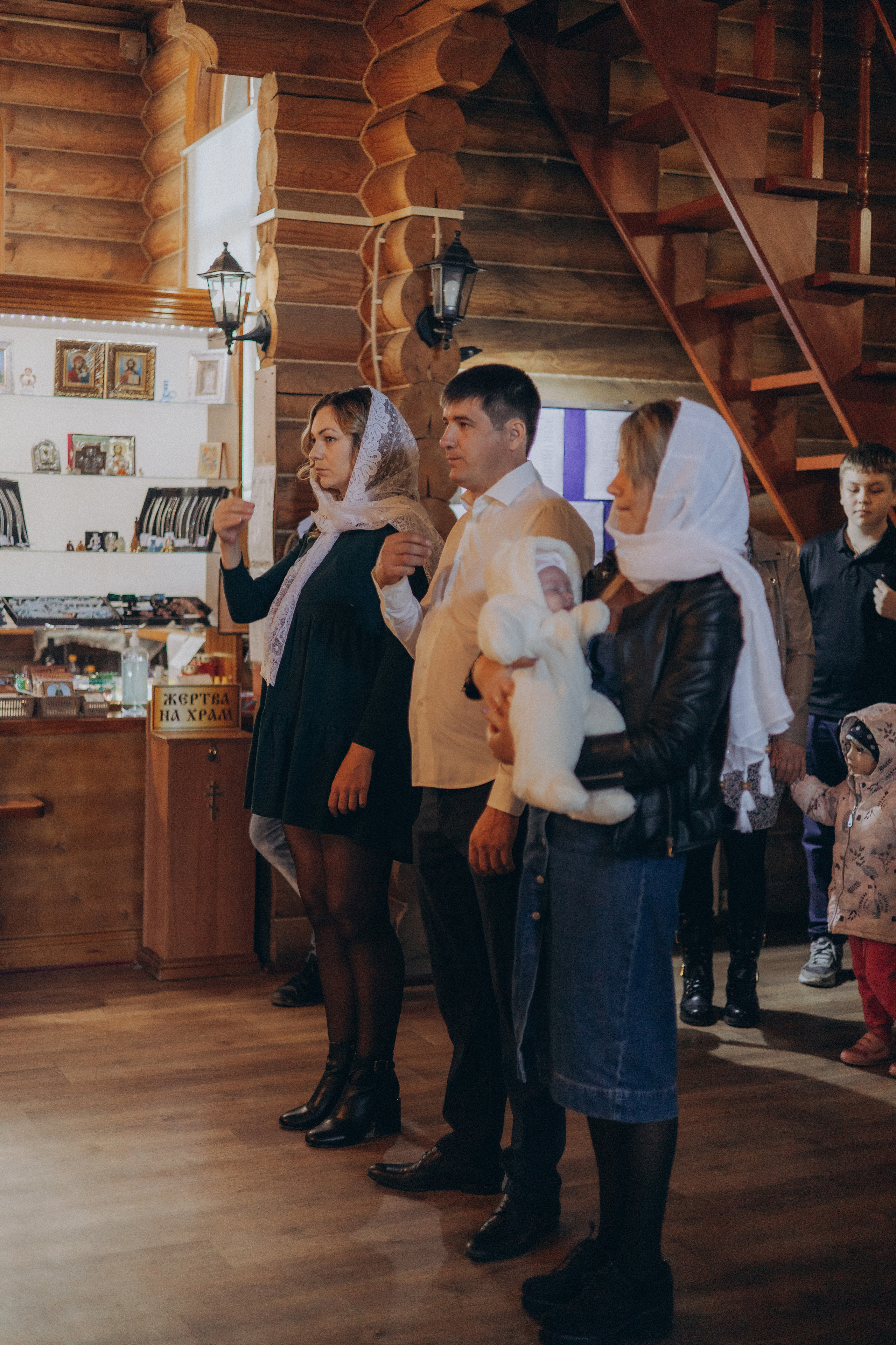 Крещение Тамары. Семейный фотограф в Москве Любовь Переседова