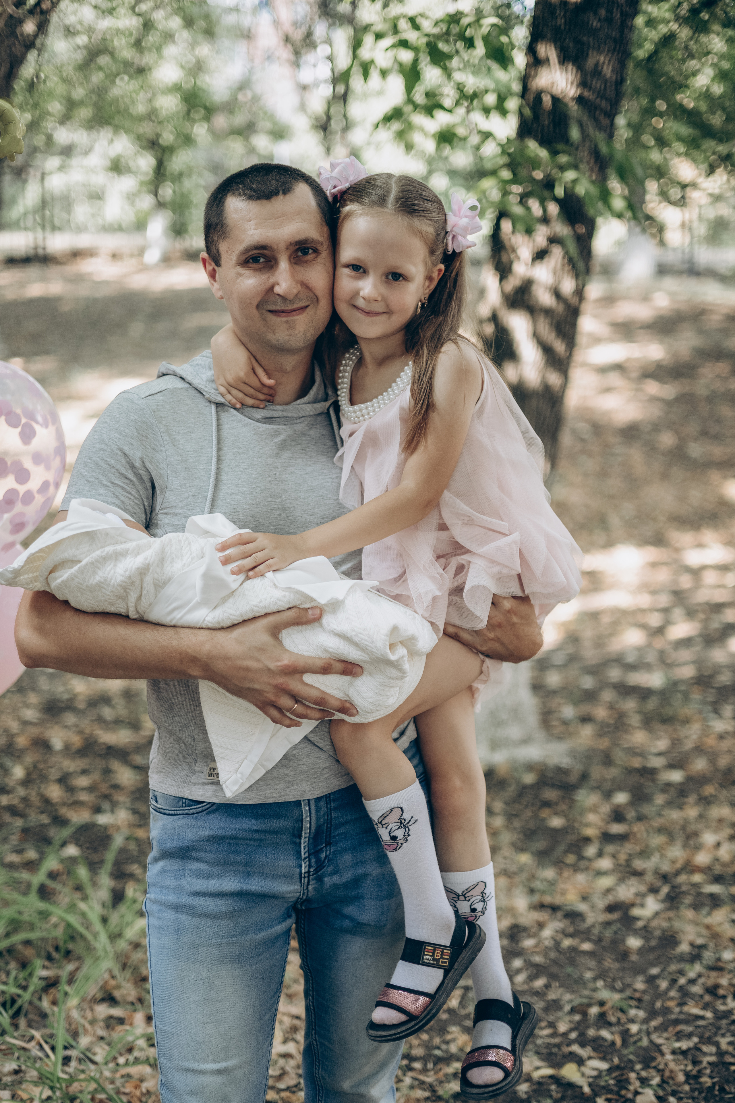 Выписка Яны из роддома. Семейный фотограф в Москве Любовь Переседова