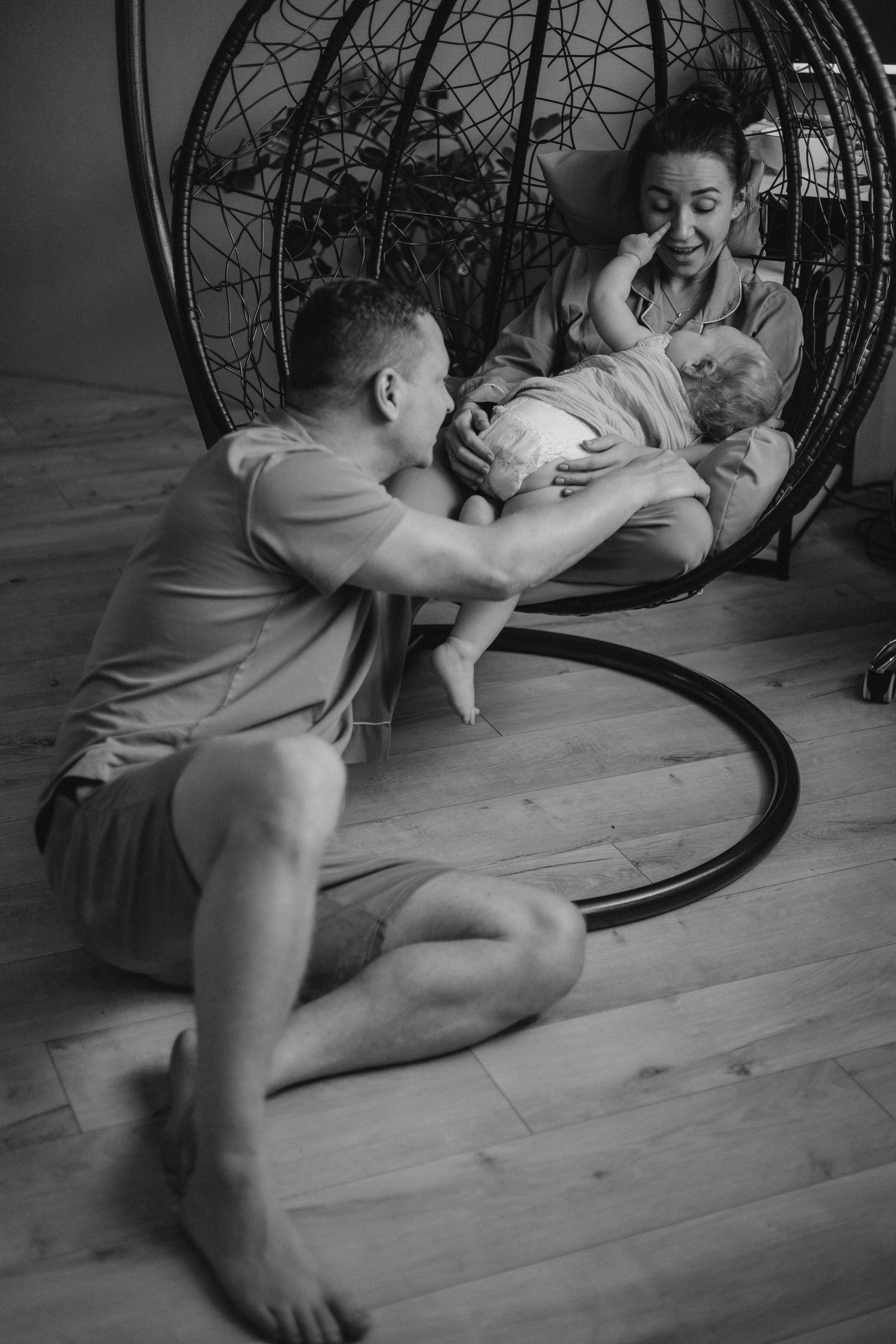 Максим, Ангелина, Юля и Лея. Семейный фотограф в Москве Любовь Переседова